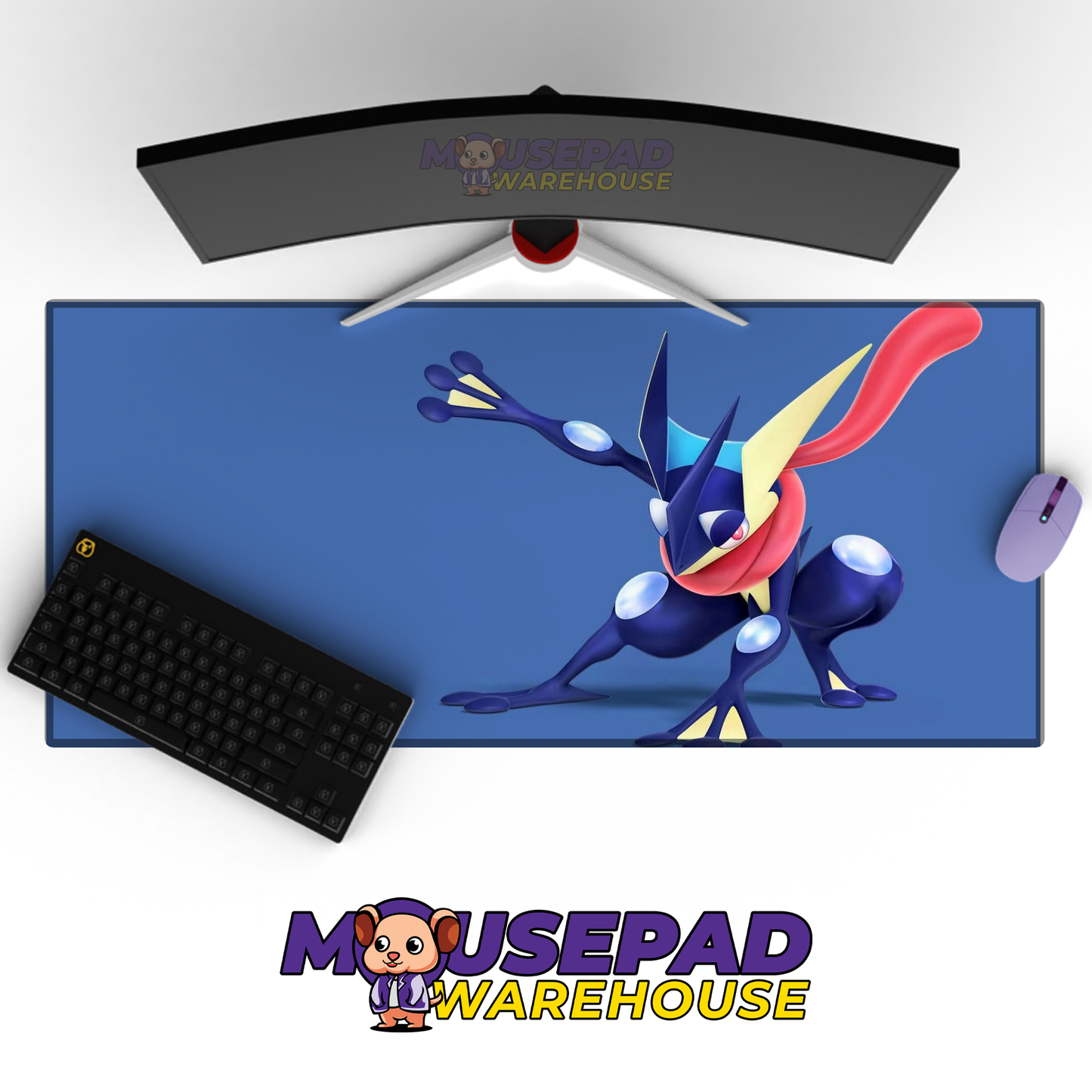 Simple Greninja Blue Mockup