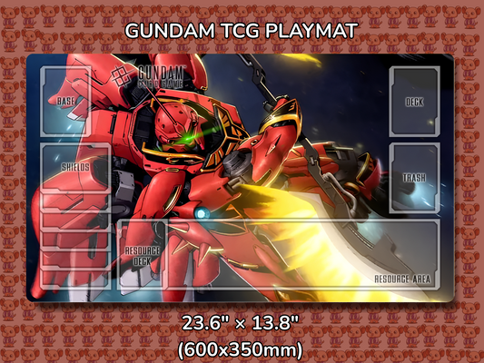 Sinanju Gundam TCG Playmat Mockup