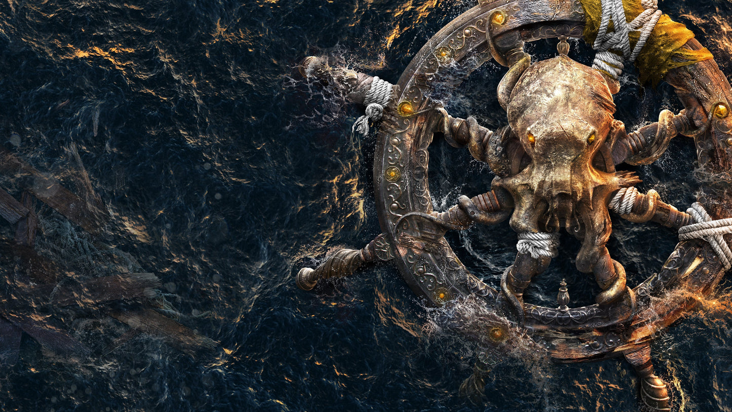 Skull and Bones V15 Mousepad