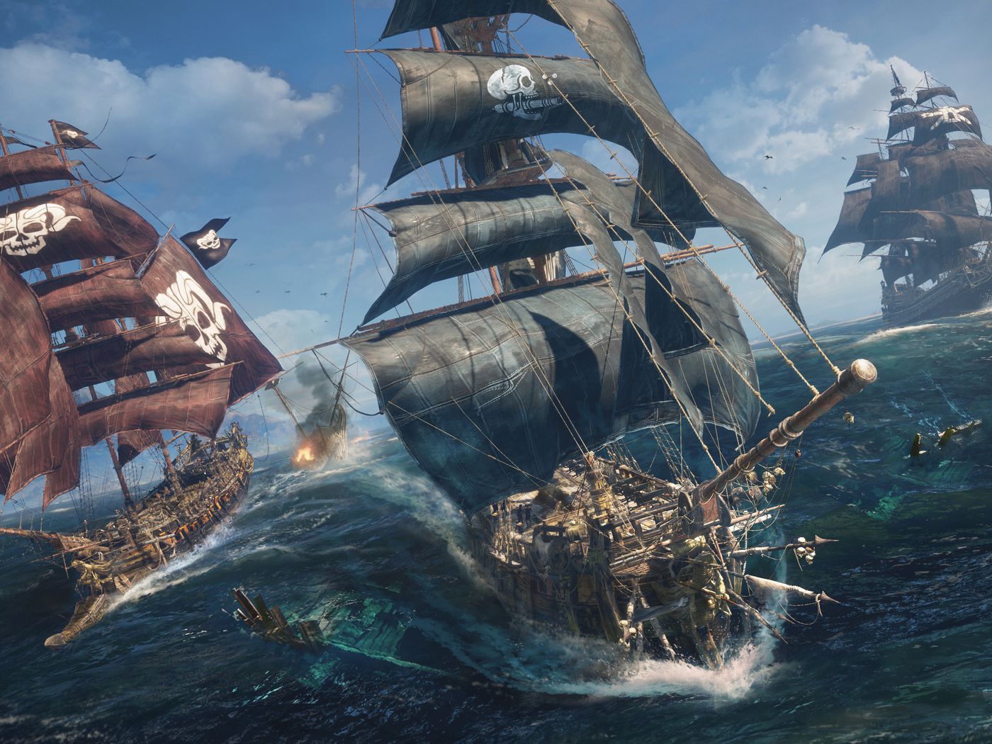Skull and Bones V20 Mousepad