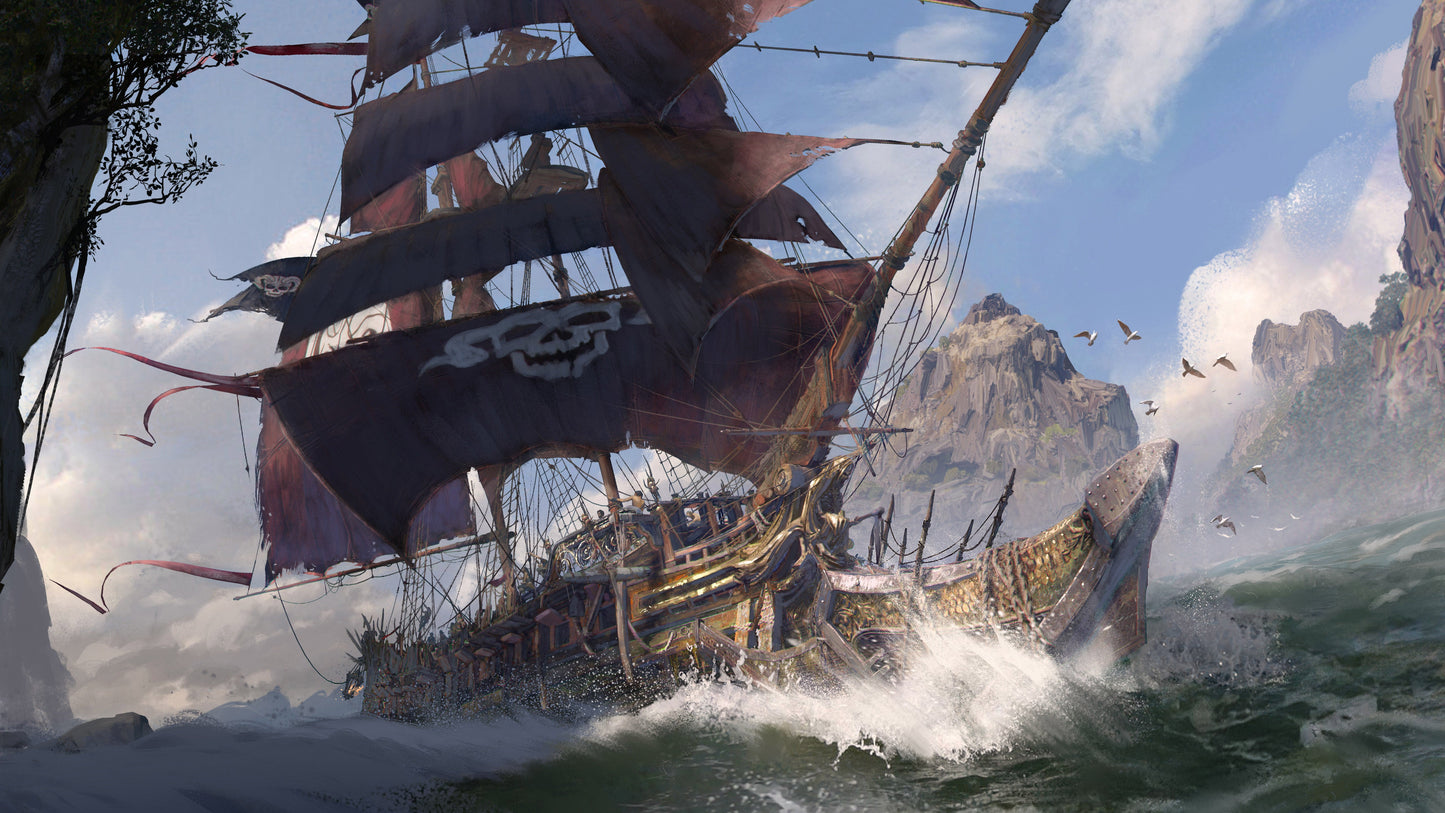 Skull and Bones V5 Mousepad