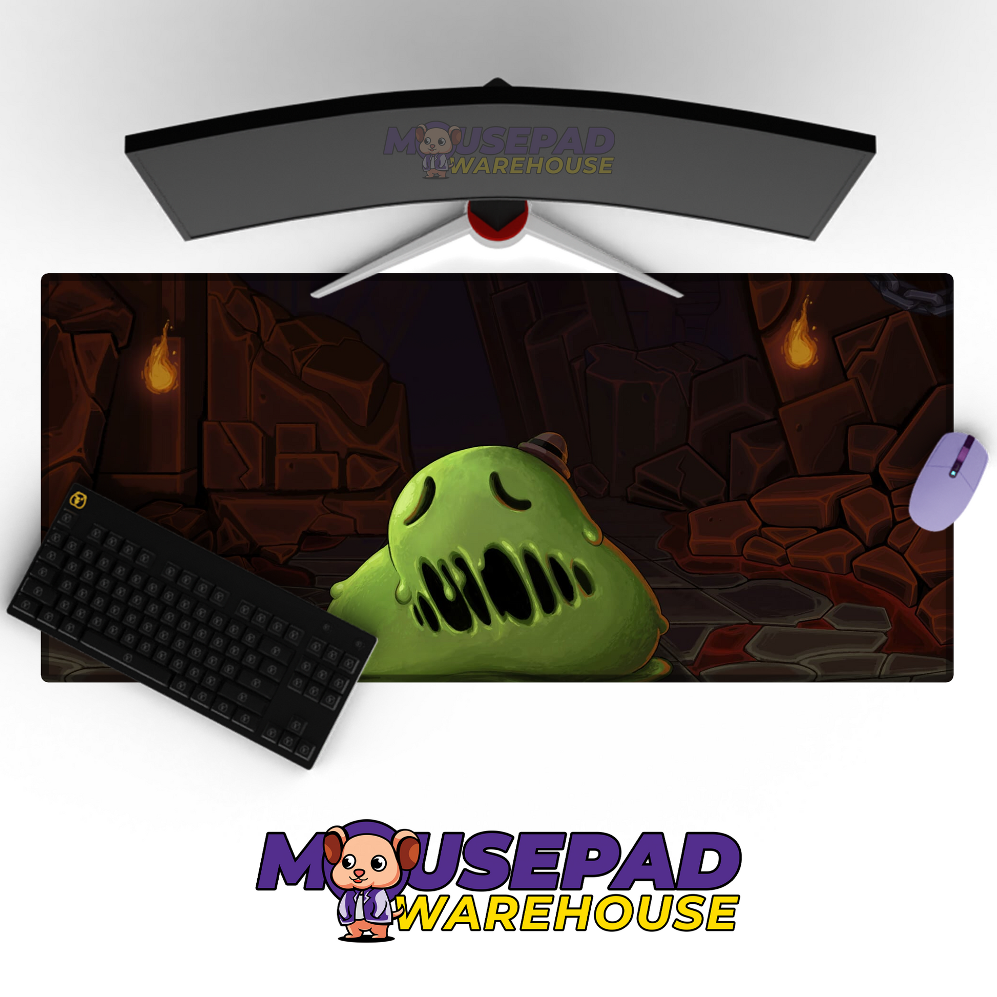 Slay the Spire V10 Mousepad Mockup