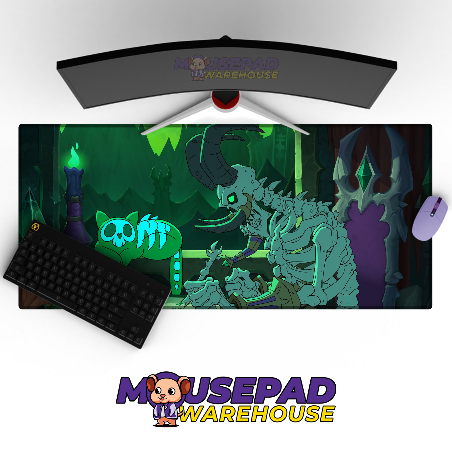 Slay the Spire V12 Mousepad Mockup