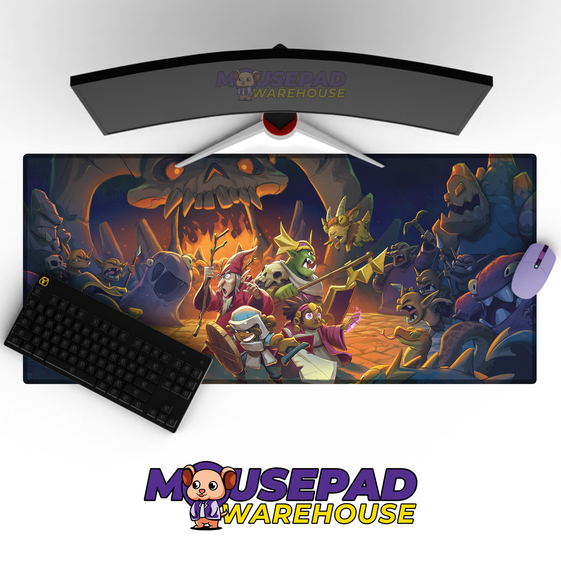 Slay the Spire V26 Mousepad Mockup