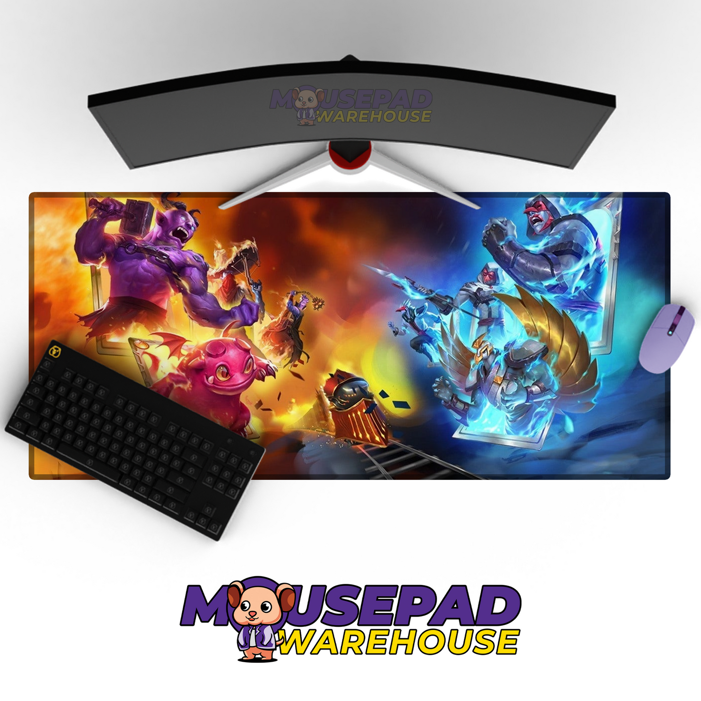 Slay the Spire V2 Mousepad Mockup