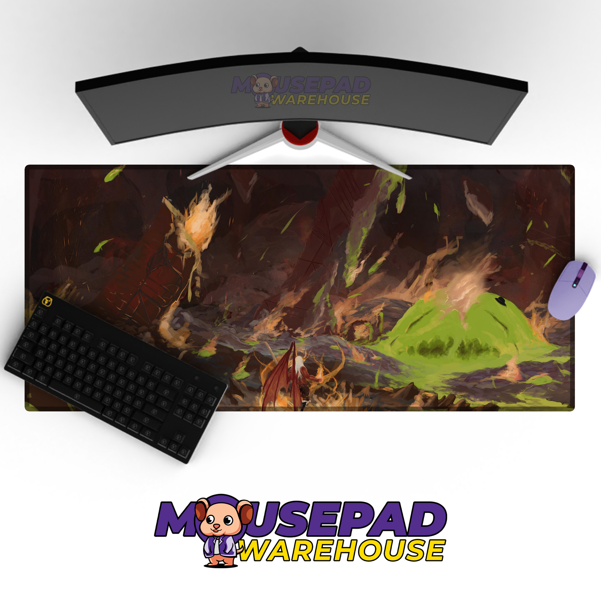 Slay the Spire V31 Mousepad Mockup