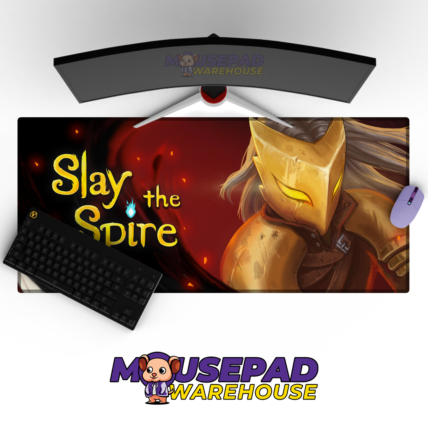 Slay the Spire V4 Mousepad Mockup