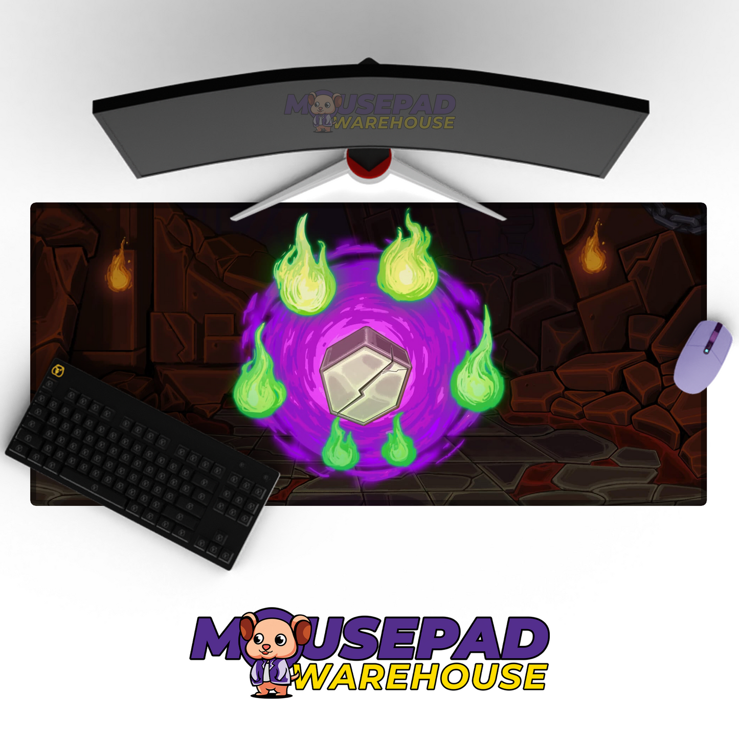 Slay the Spire V9 Mousepad Mockup
