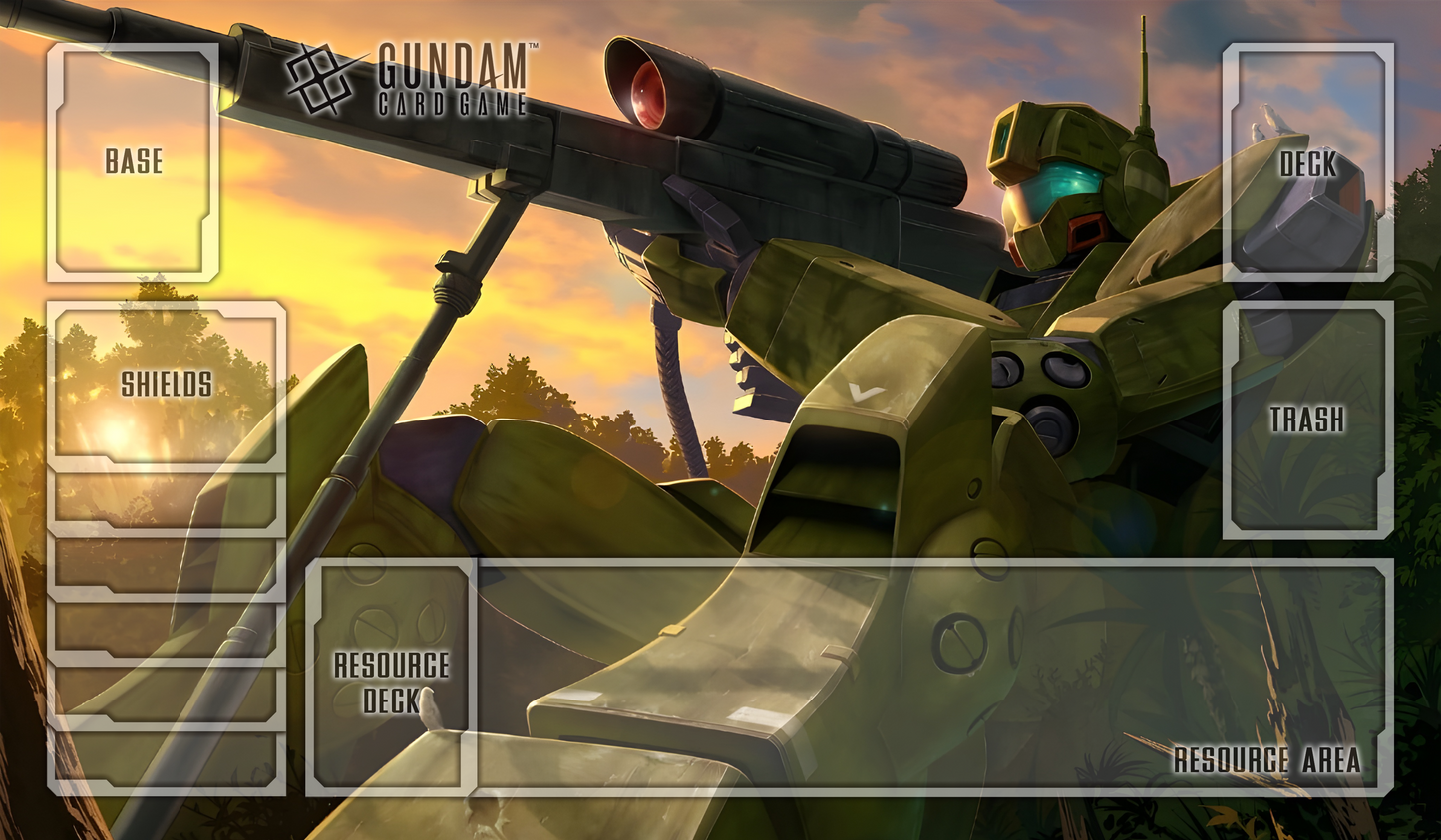Sniper Gundam TCG Playmat