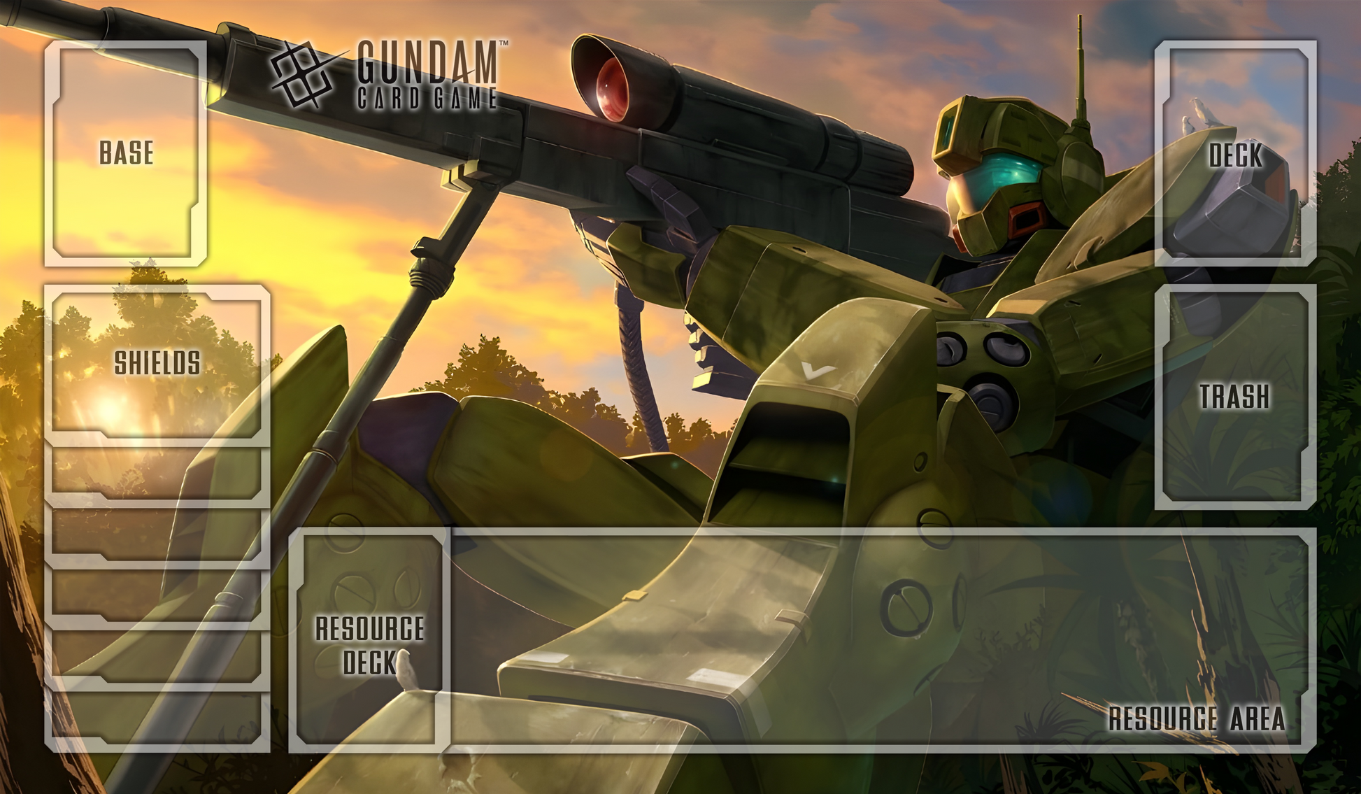 Sniper Gundam TCG Playmat