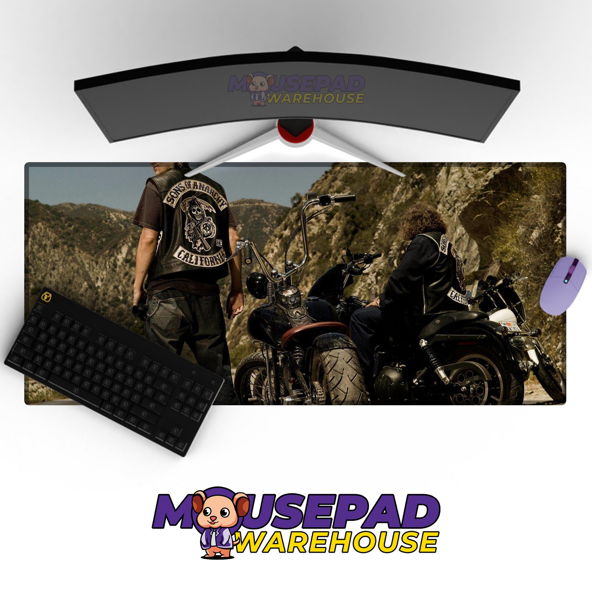 Sons of Anarchy V11 Mousepad Mockup