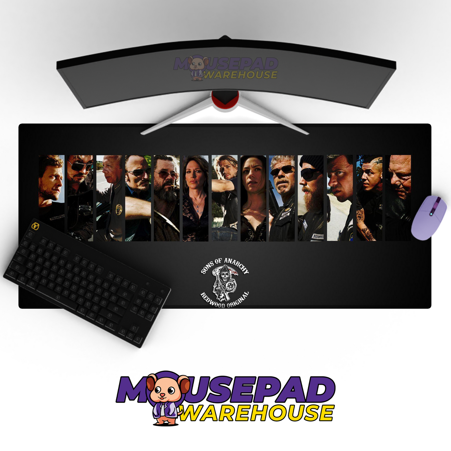 Sons of Anarchy V12 Mousepad Mockup