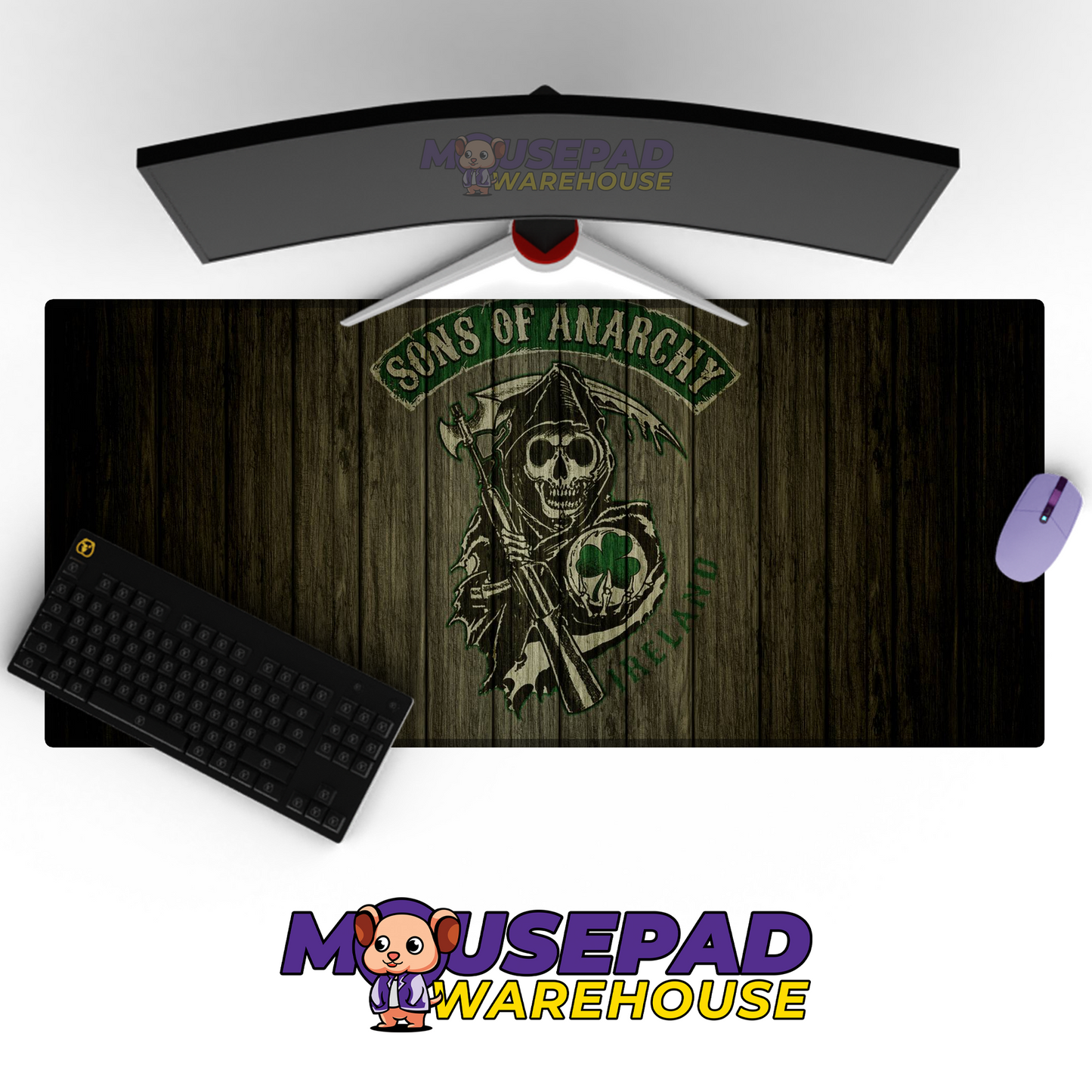 Sons of Anarchy V14 Mousepad Mockup