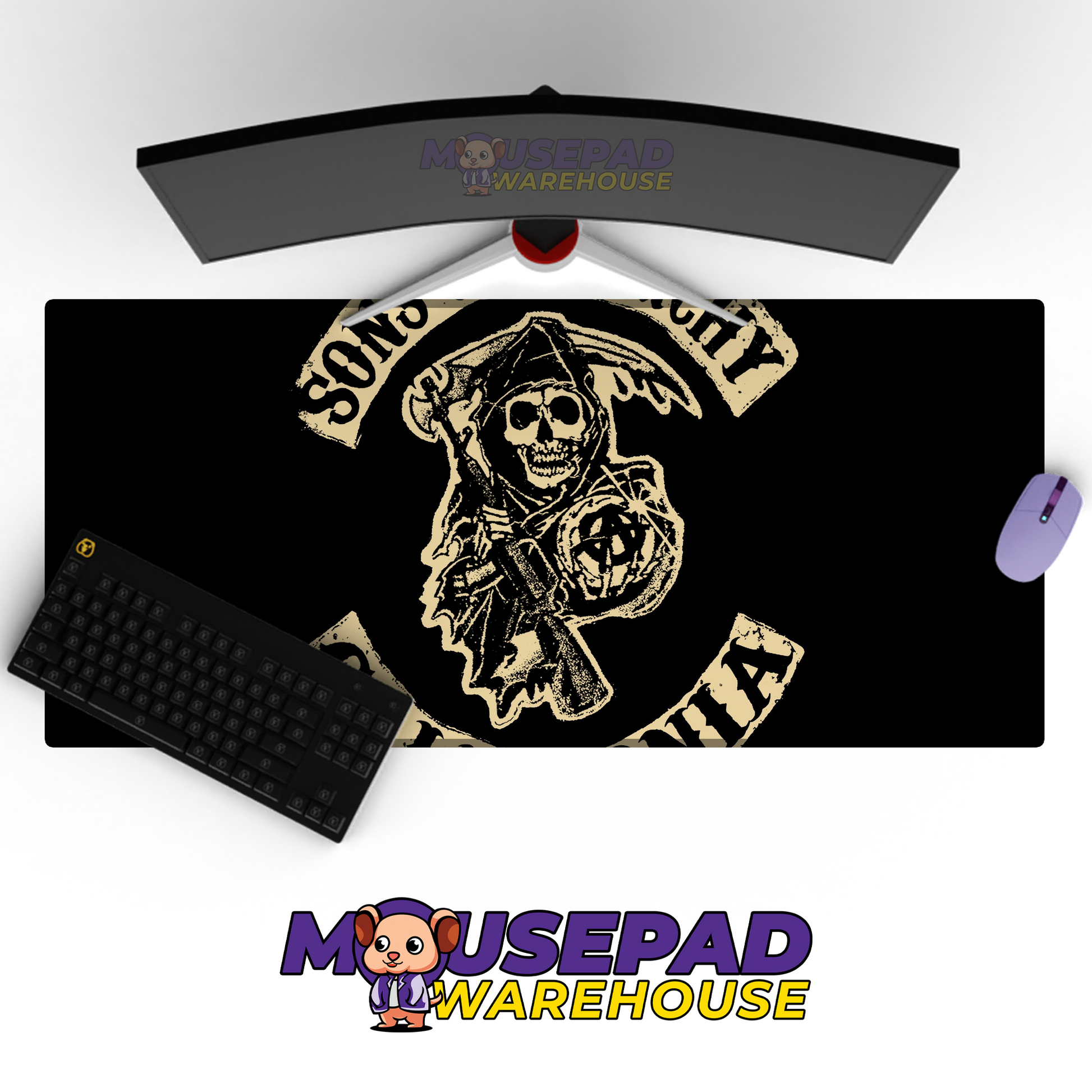 Sons of Anarchy V16 Mousepad Mockup