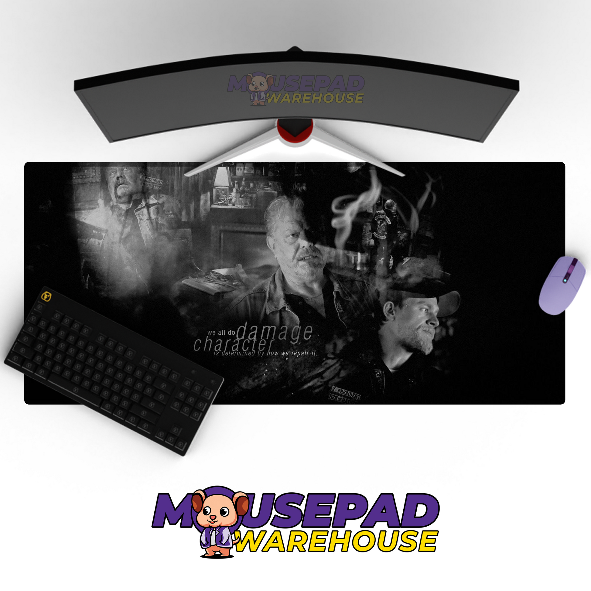 Sons of Anarchy V1 Mousepad Mockup