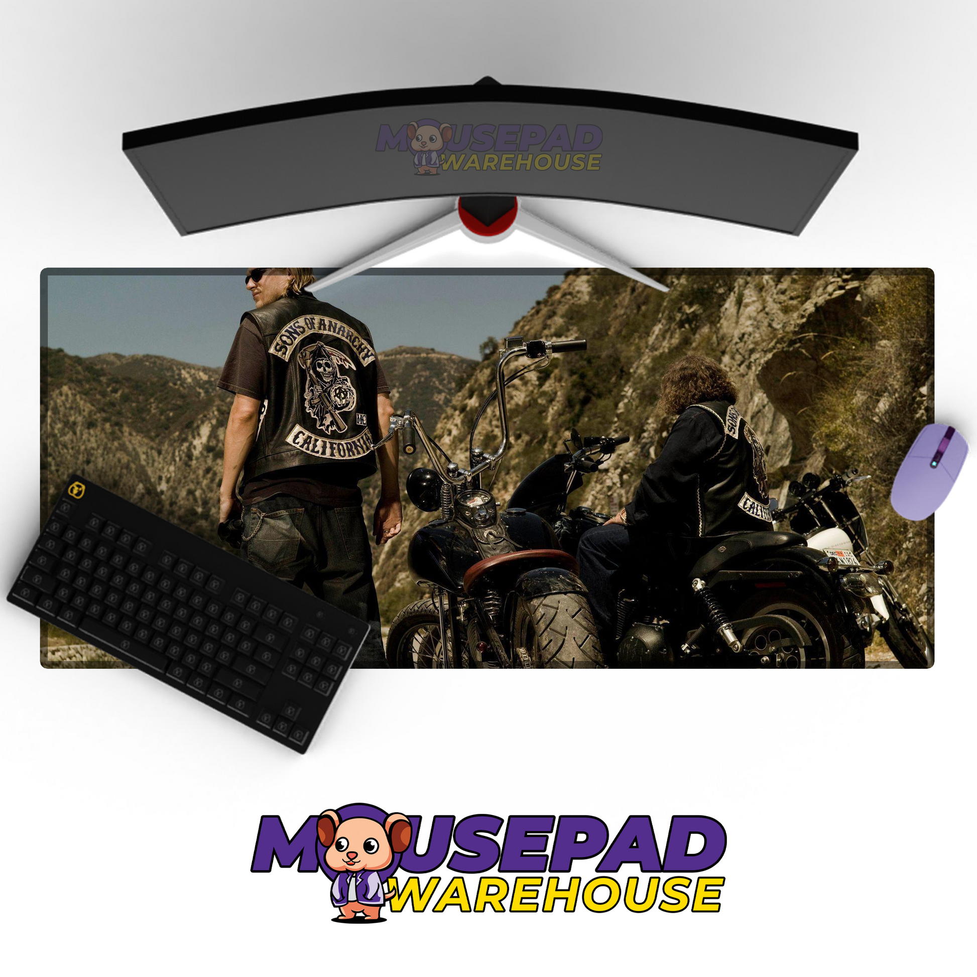 Sons of Anarchy V21 Mousepad Mockup