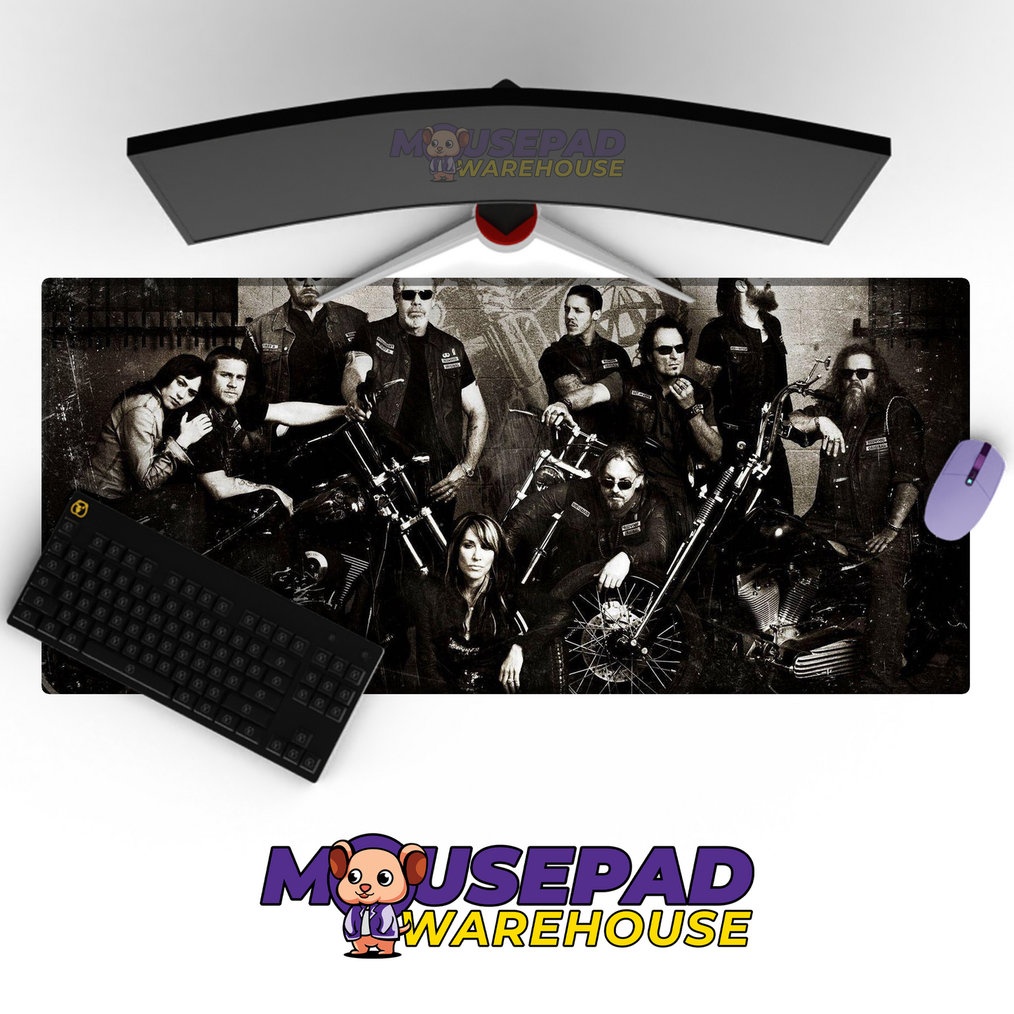 Sons of Anarchy V23 Mousepad Mockup