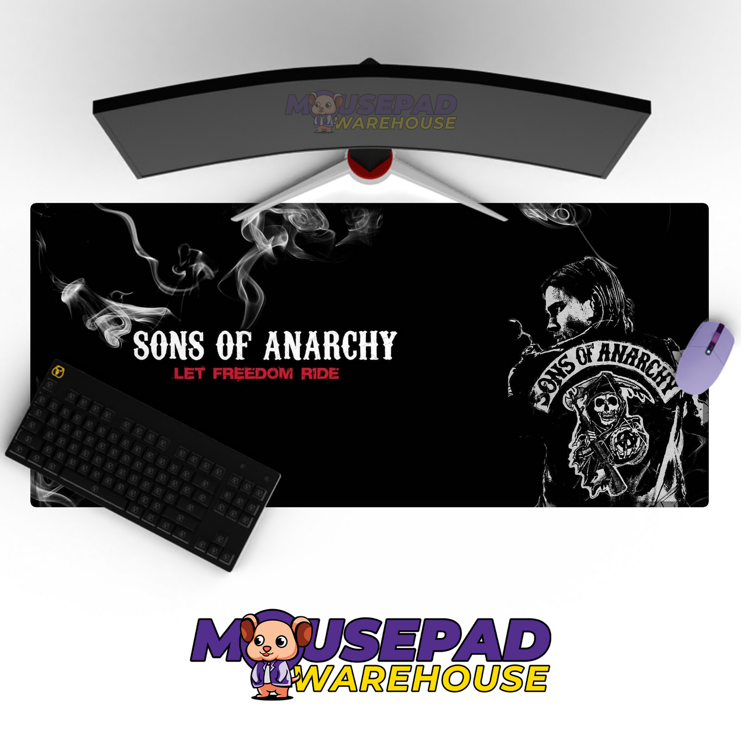 Sons of Anarchy V26 Mousepad Mockup