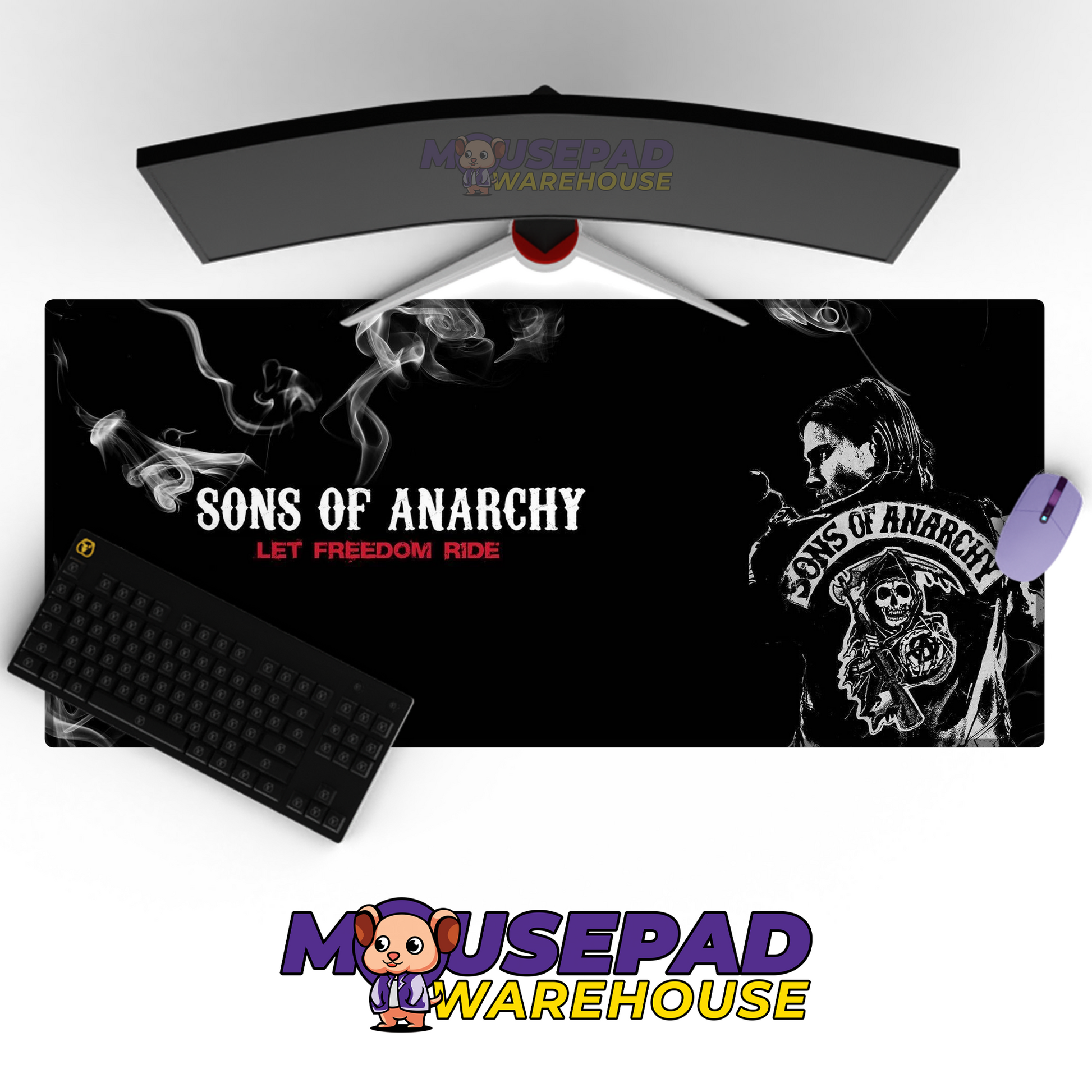 Sons of Anarchy V26 Mousepad Mockup