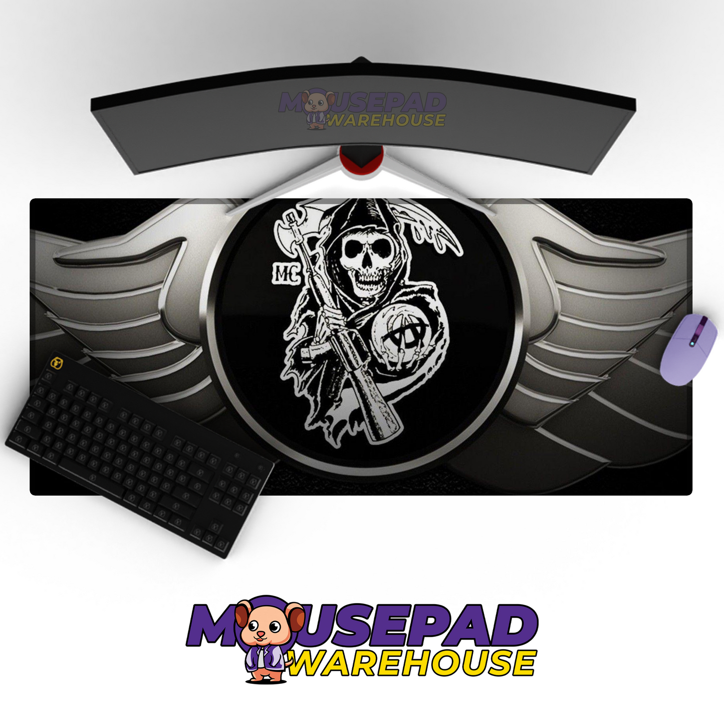 Sons of Anarchy V5 Mousepad Mockup