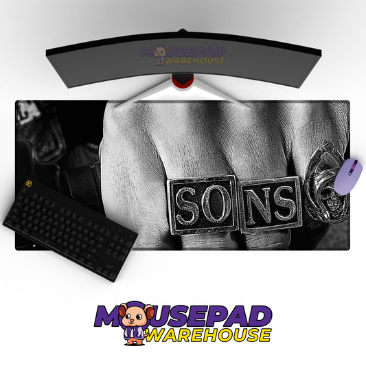 Sons of Anarchy V8 Mousepad Mockup