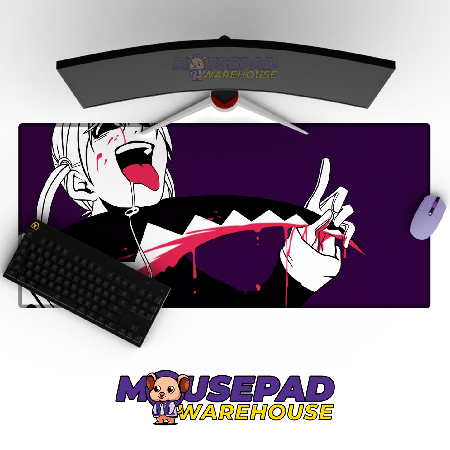 Soul Eater V11 Mousepad Mockup