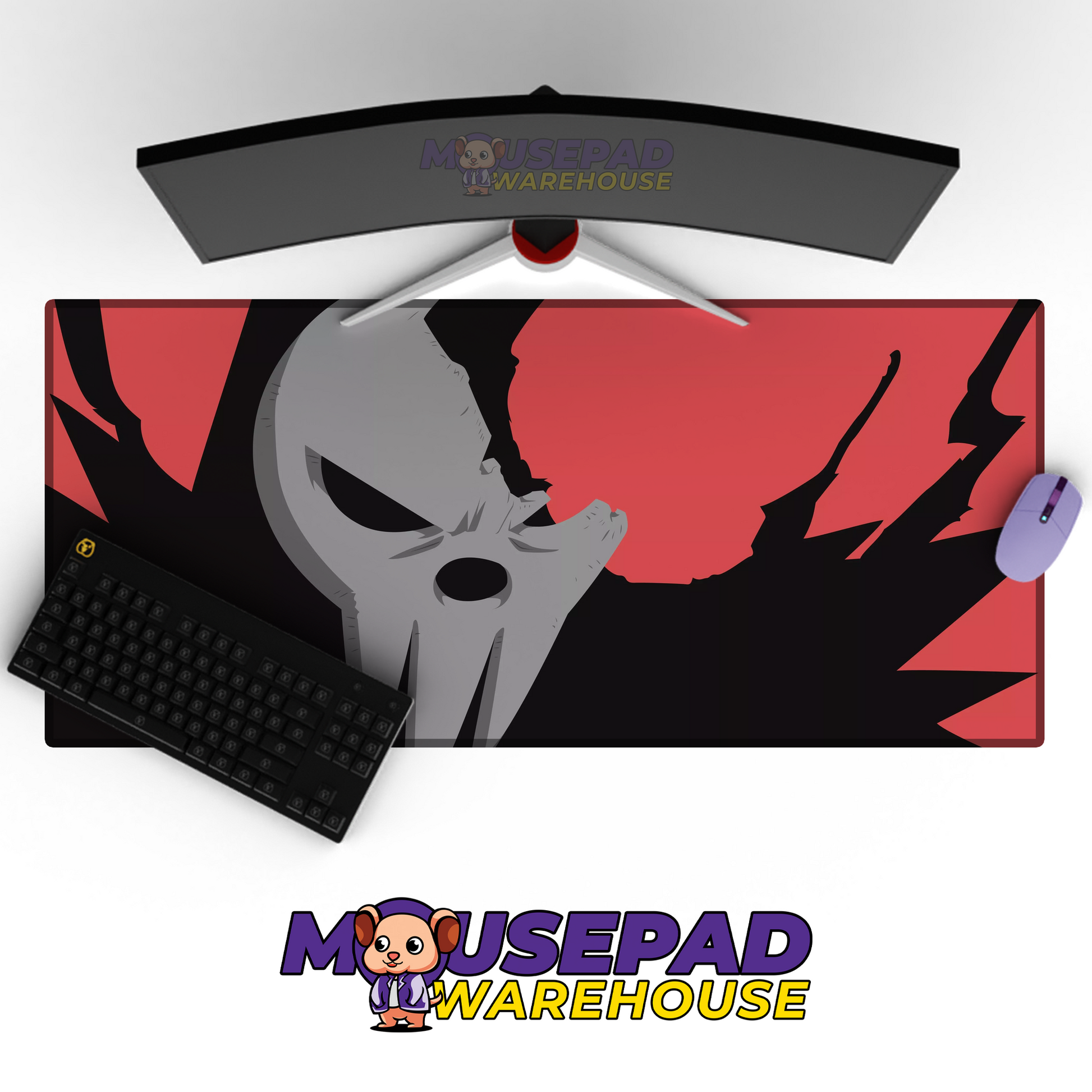Soul Eater V15 Mousepad Mockup