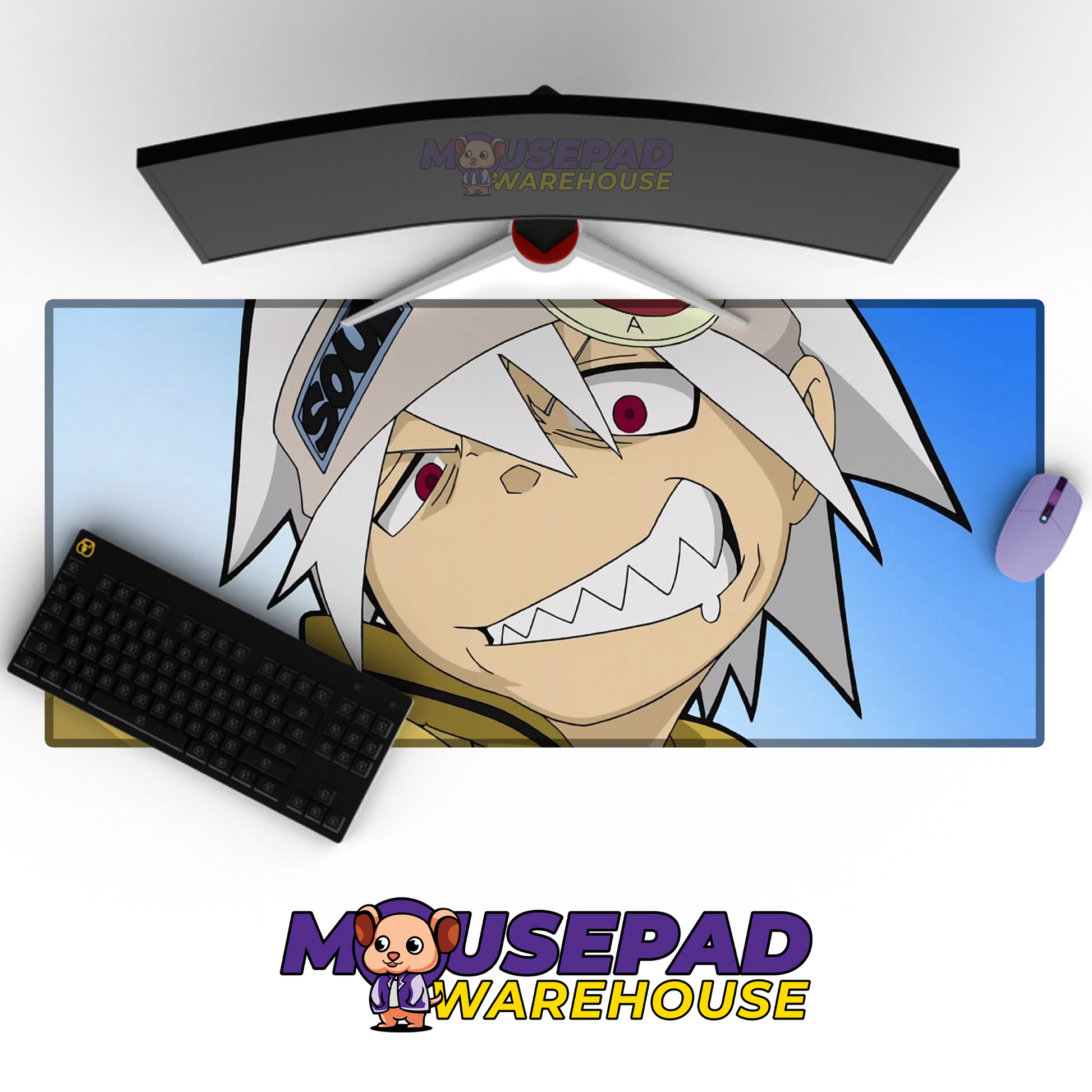 Soul Eater V18 Mousepad Mockup