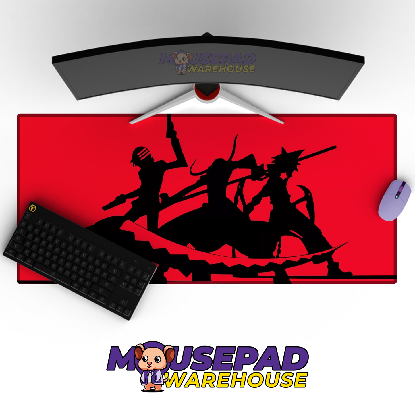 Soul Eater V20 Mousepad Mockup