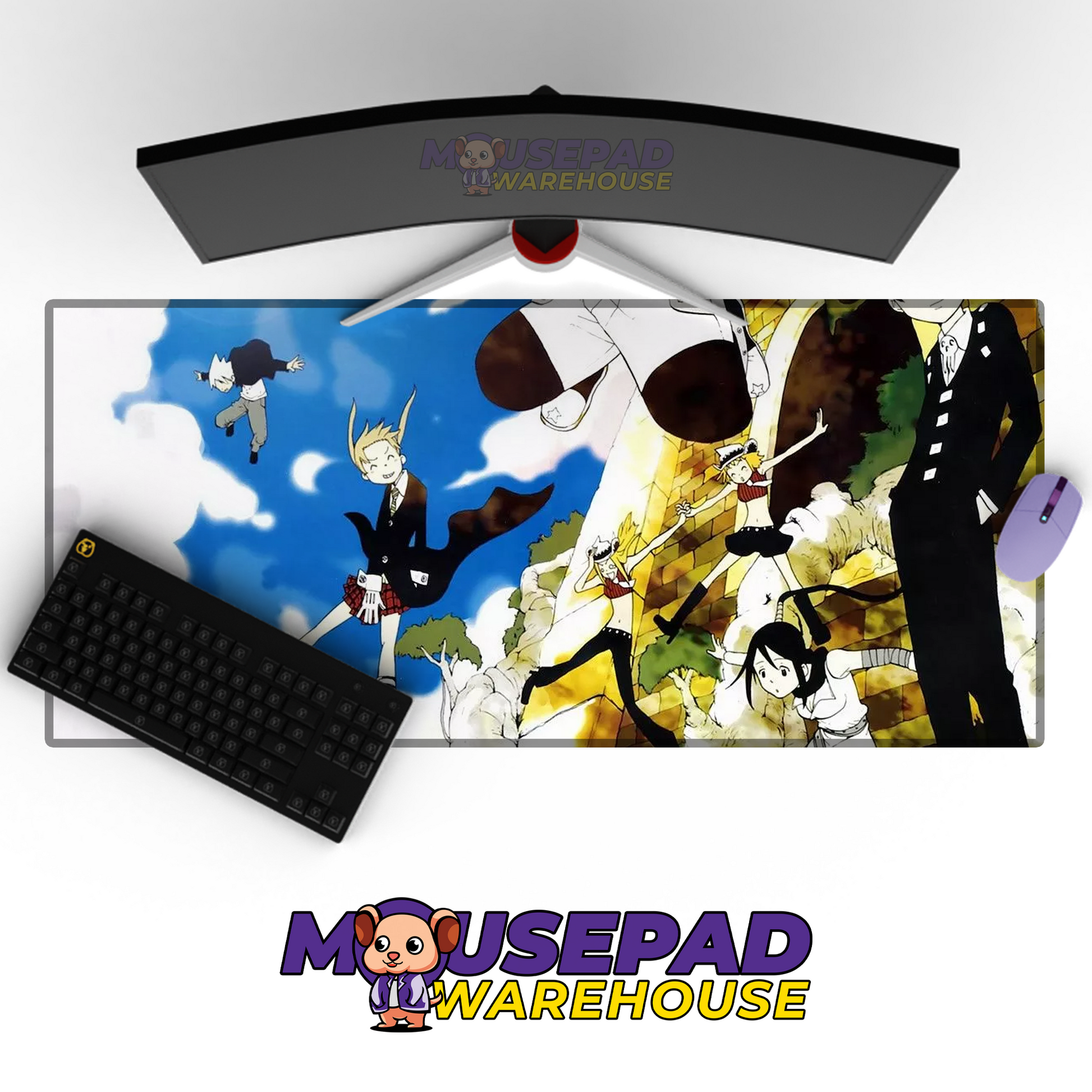 Soul Eater V21 Mousepad Mockup