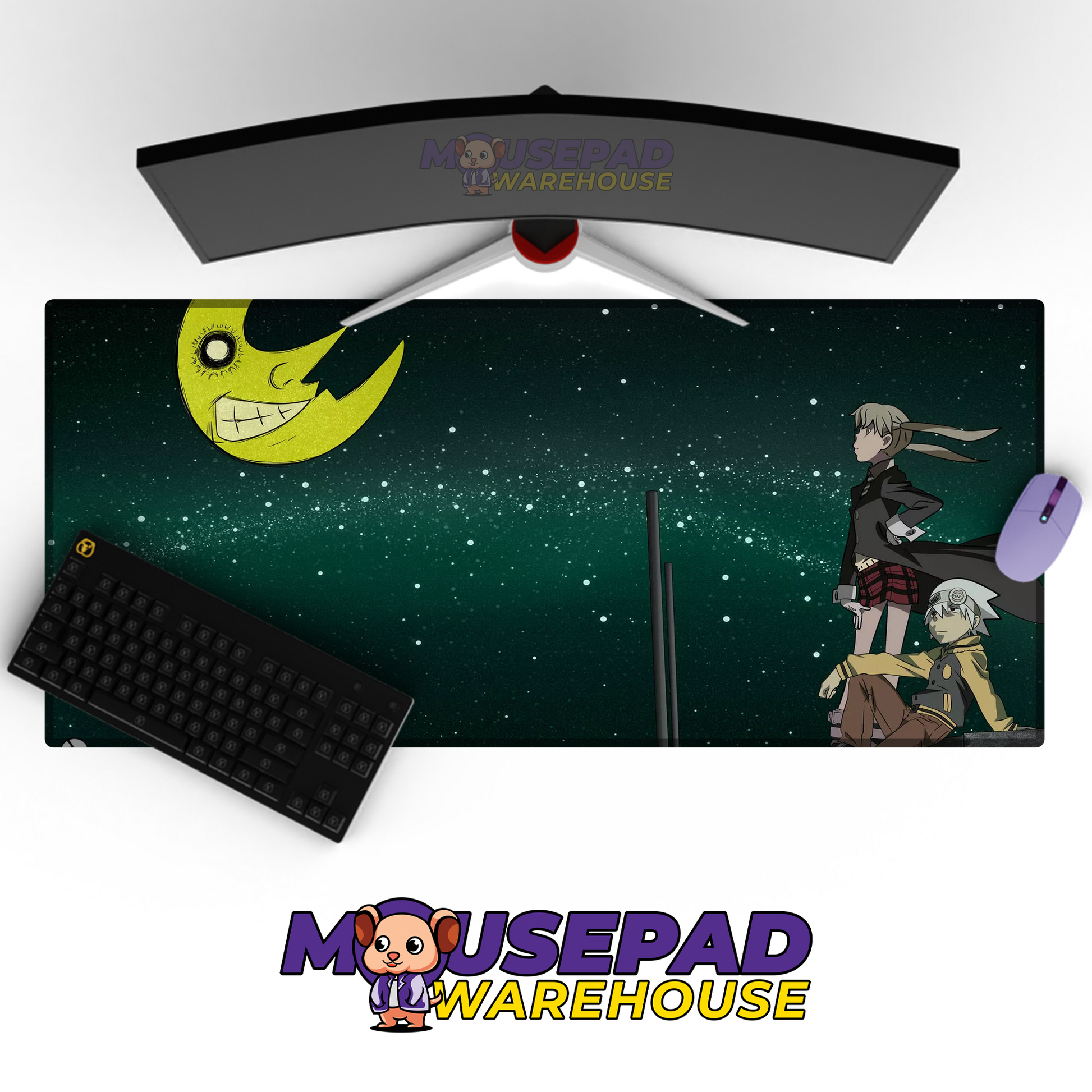 Soul Eater V22 Mousepad Mockup