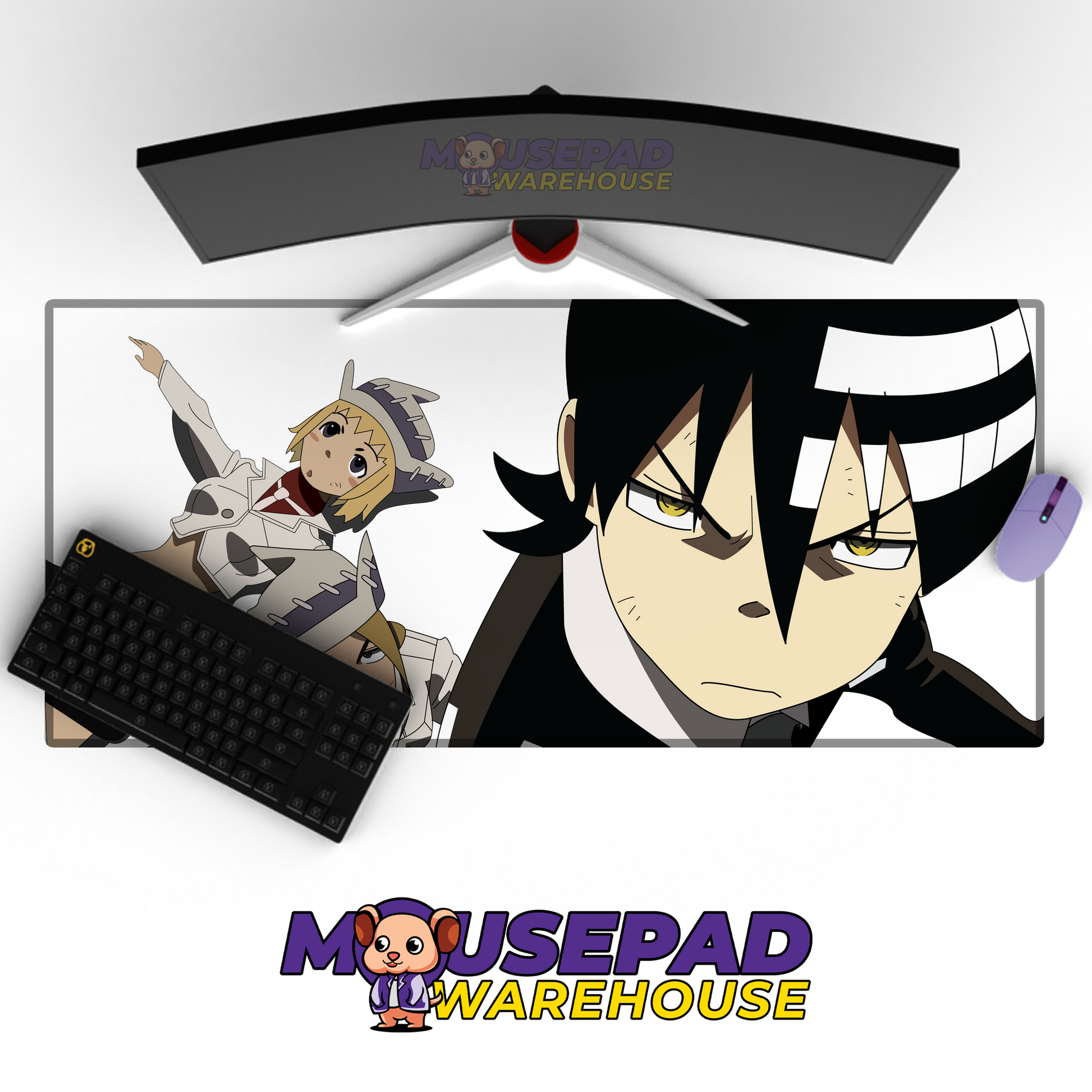 Soul Eater V27 Mousepad Mockup
