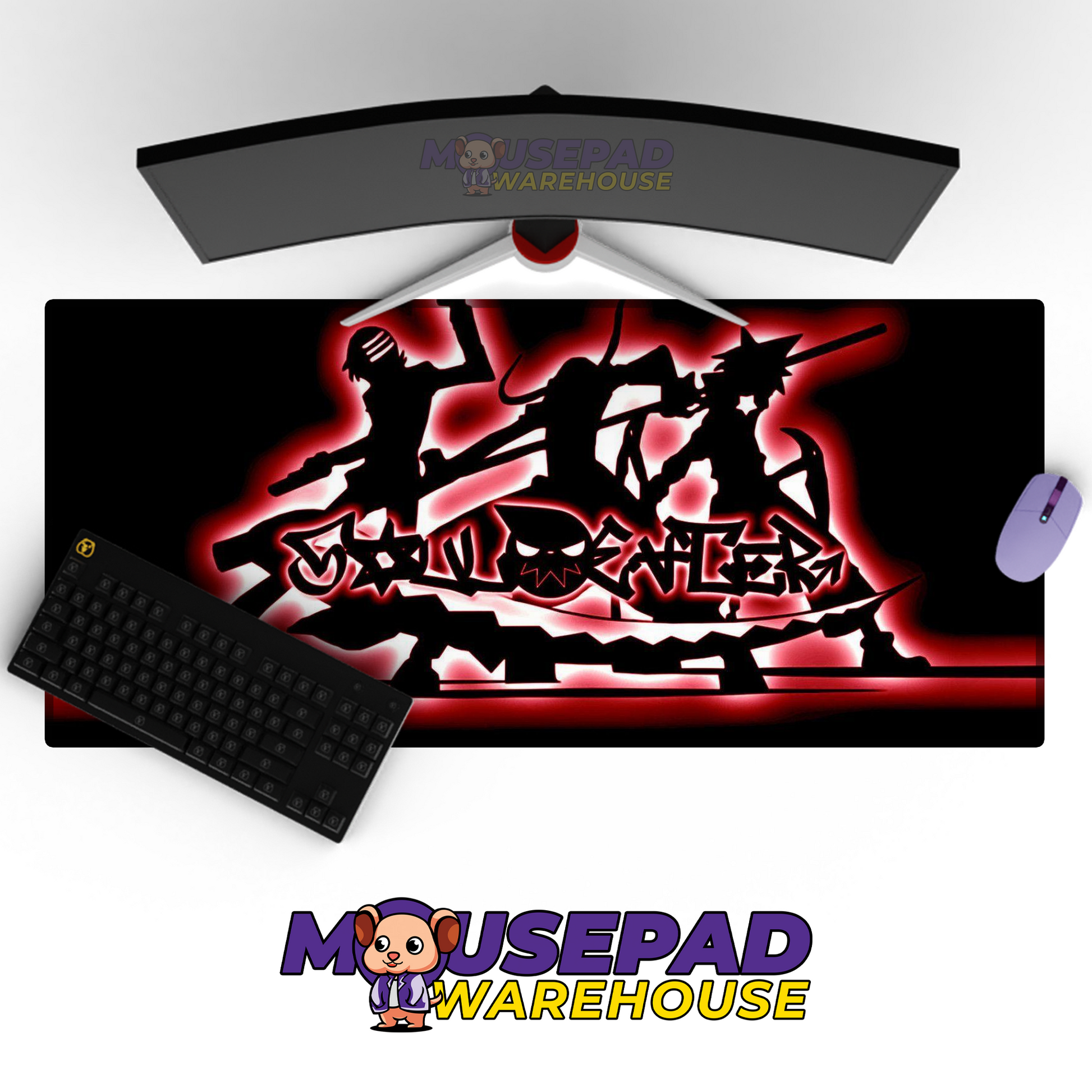 Soul Eater V28 Mousepad Mockup