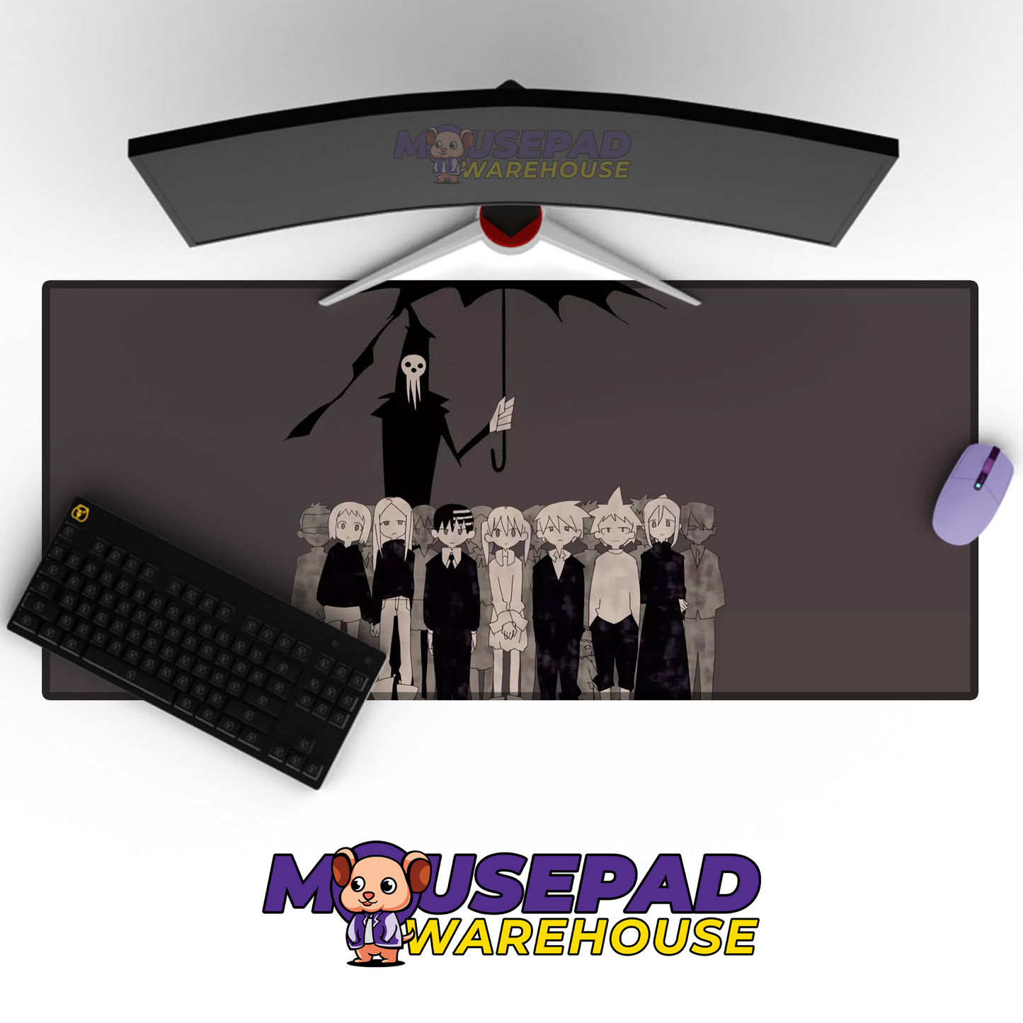 Soul Eater V2 Mousepad Mockup