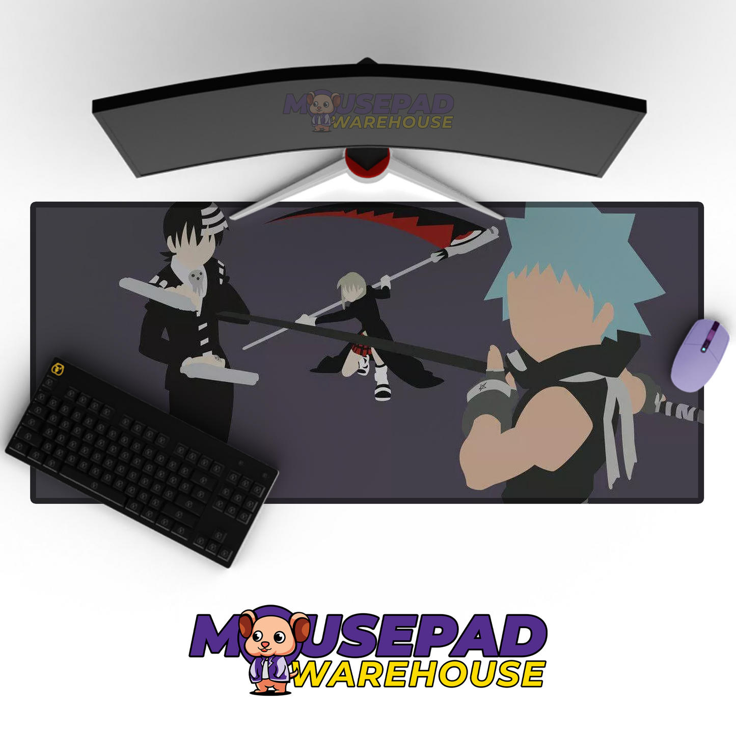 Soul Eater V33 Mousepad Mockup