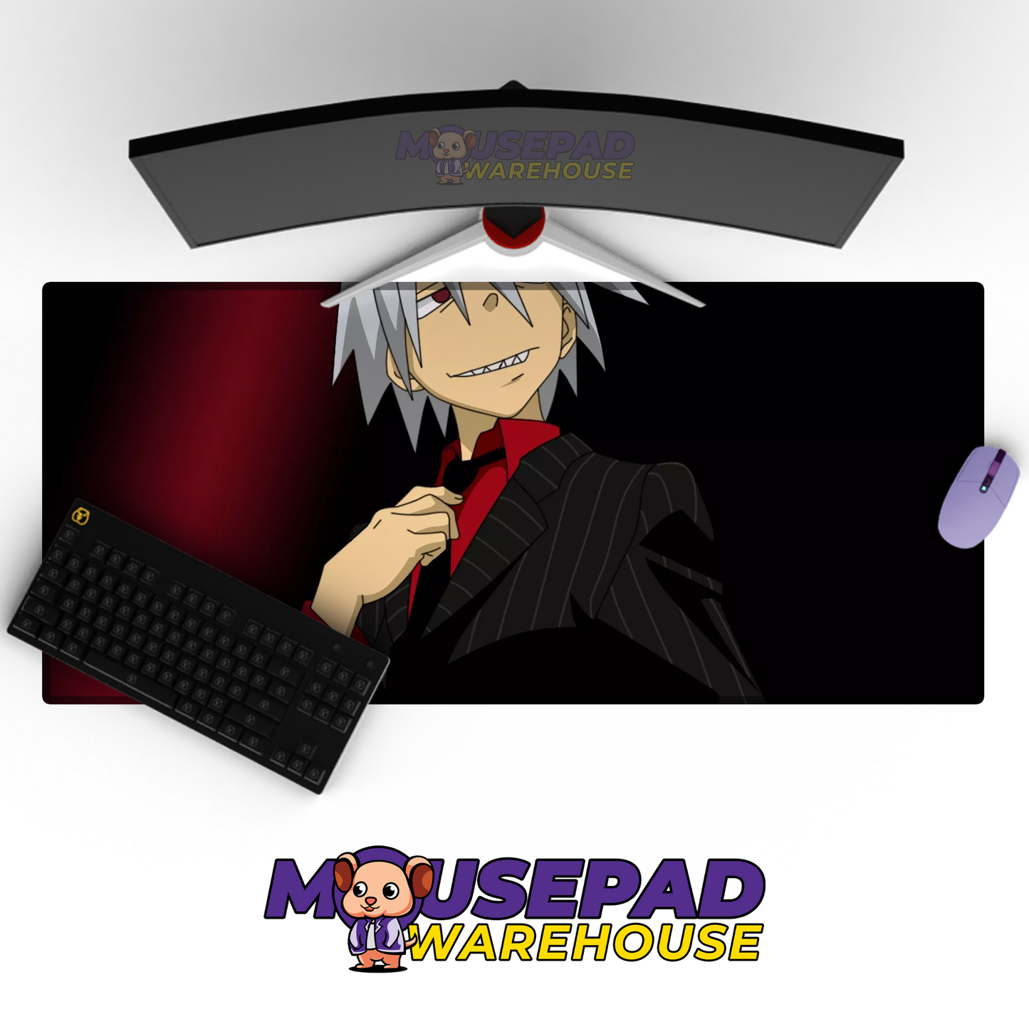 Soul Eater V40 Mousepad Mockup