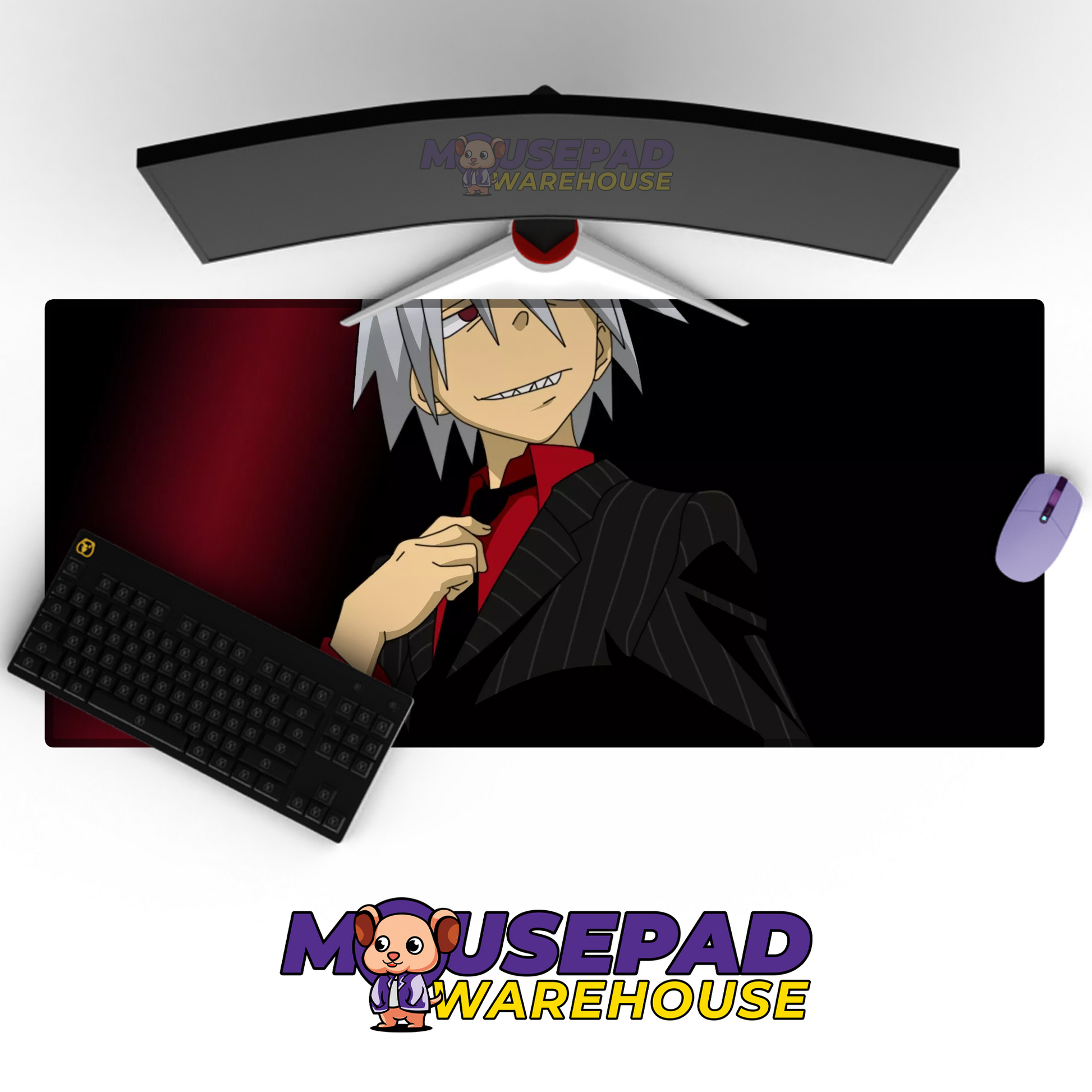 Soul Eater V40 Mousepad Mockup