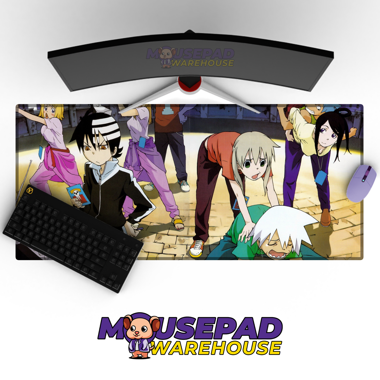 Soul Eater V41 Mousepad Mockup