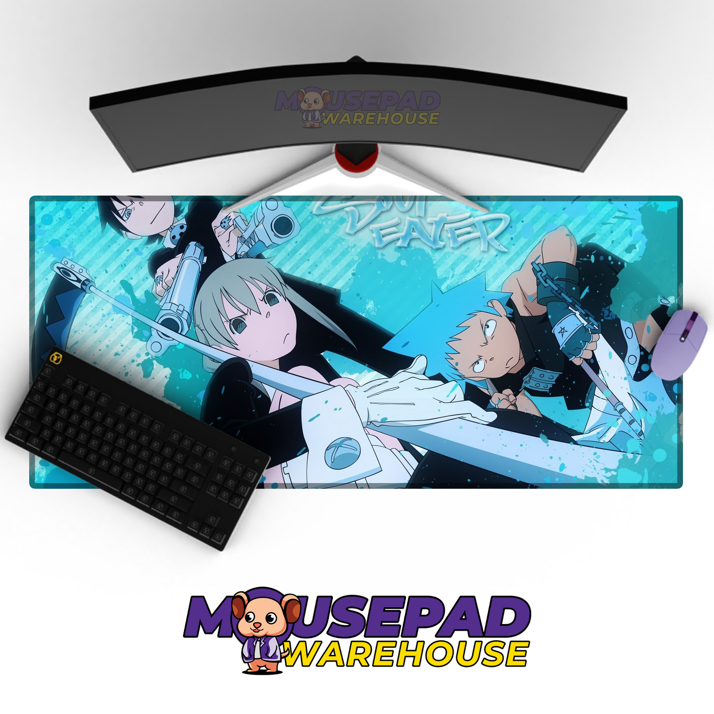 Soul Eater V46 Mousepad Mockup