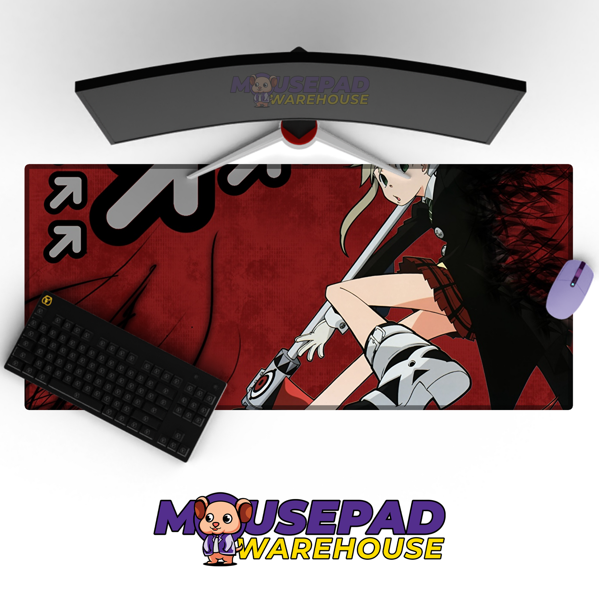 Soul Eater V48 Mousepad Mockup