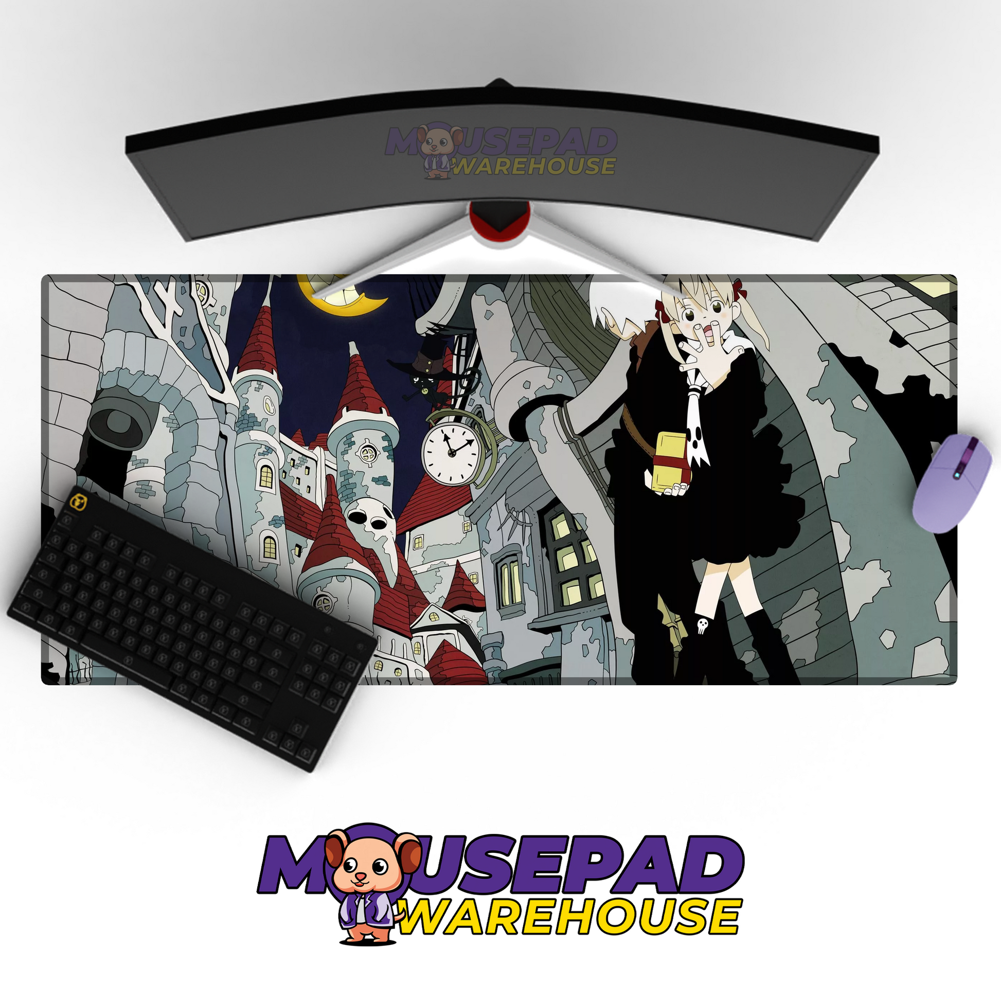 Soul Eater V49 Mousepad Mockup
