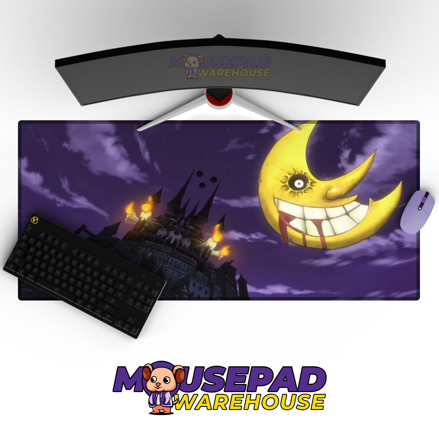 Soul Eater V50 Mousepad Mockup