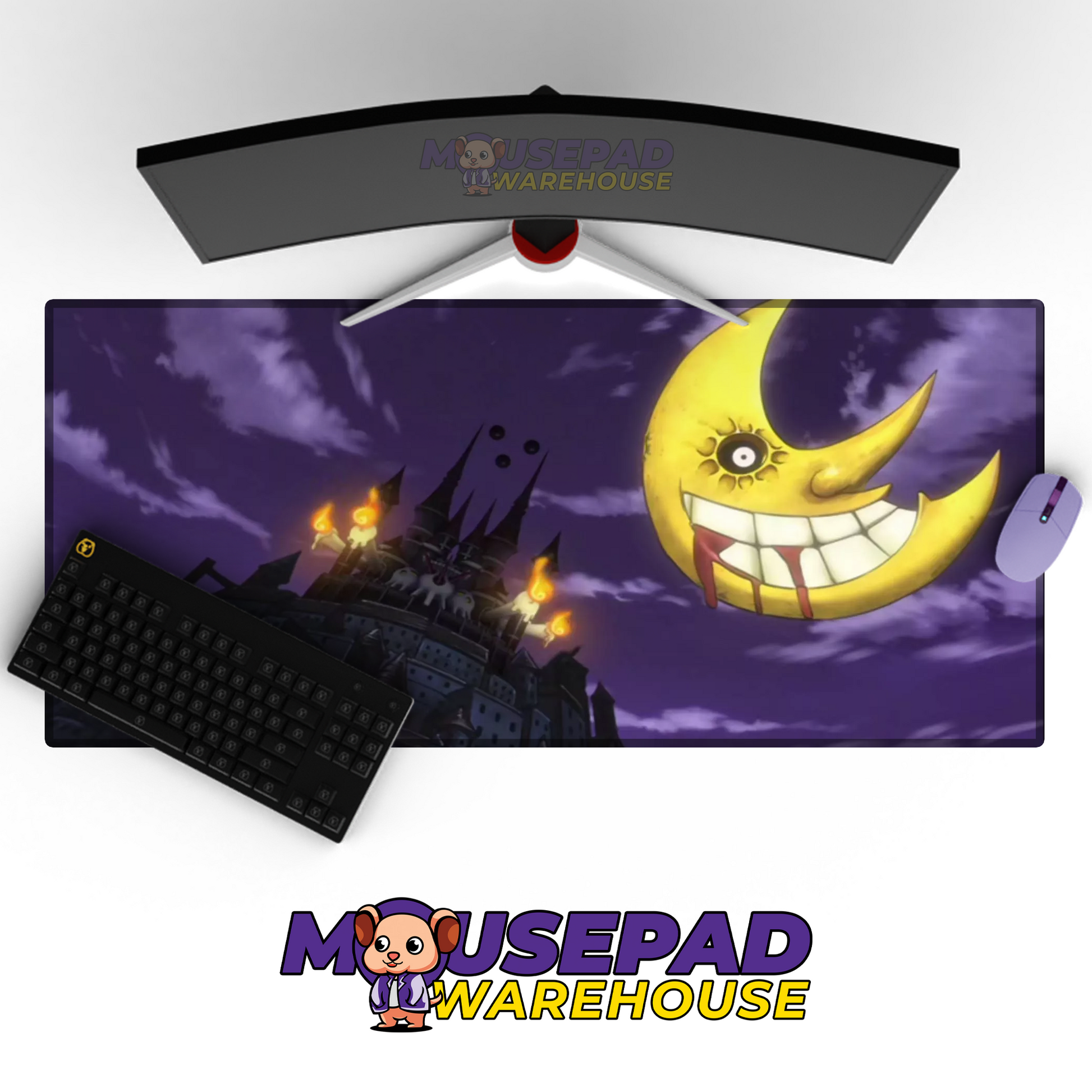 Soul Eater V50 Mousepad Mockup