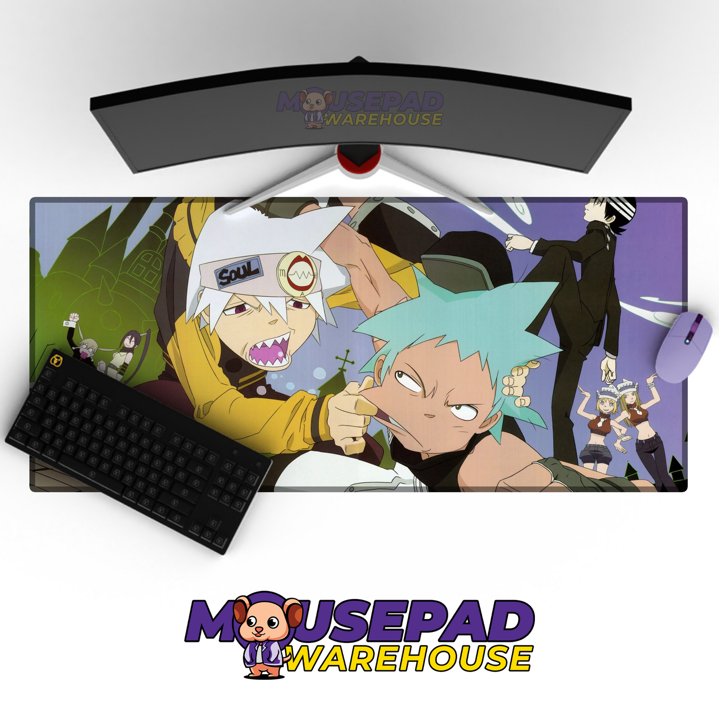 Soul Eater V51 Mousepad Mockup