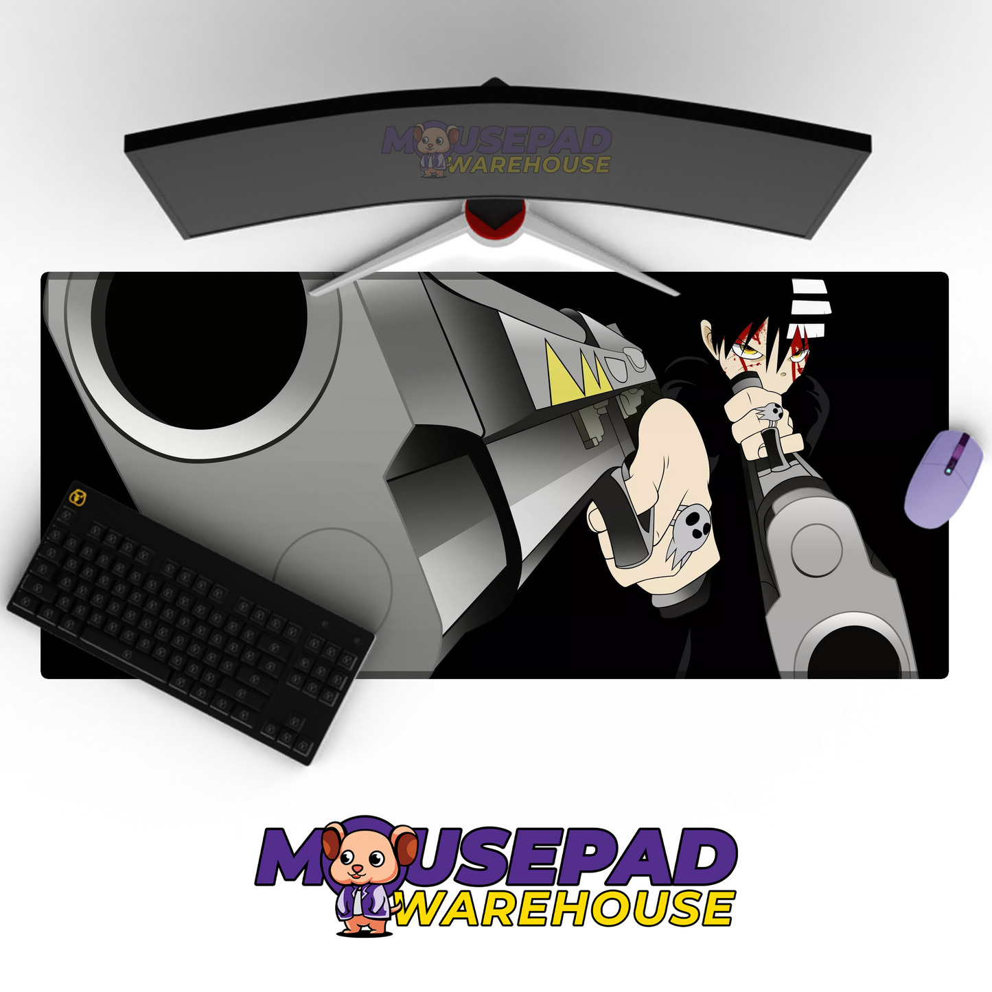 Soul Eater V55 Mousepad Mockup