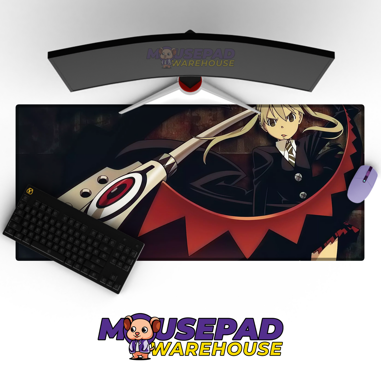 Soul Eater V58 Mousepad Mockup