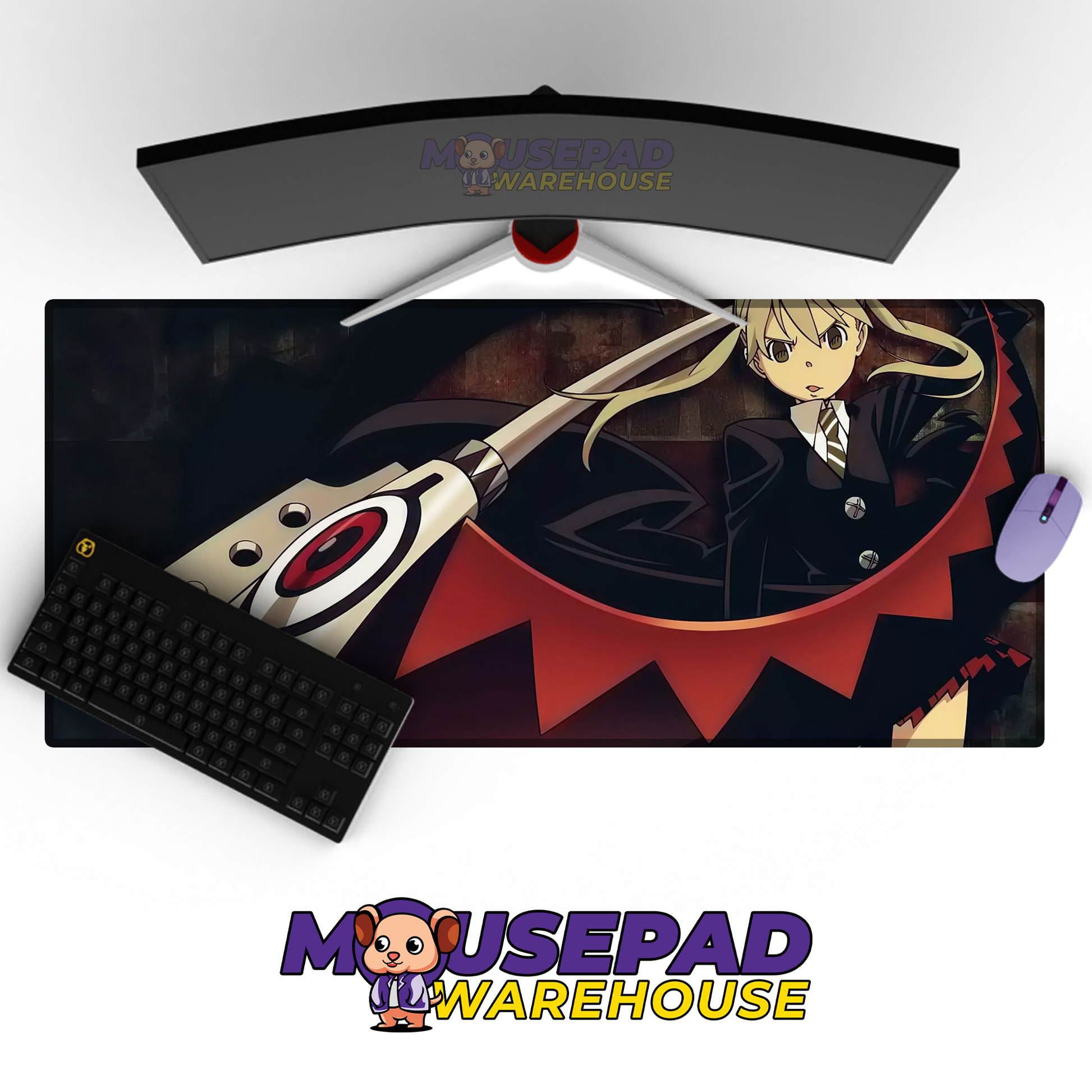 Soul Eater V58 Mousepad Mockup