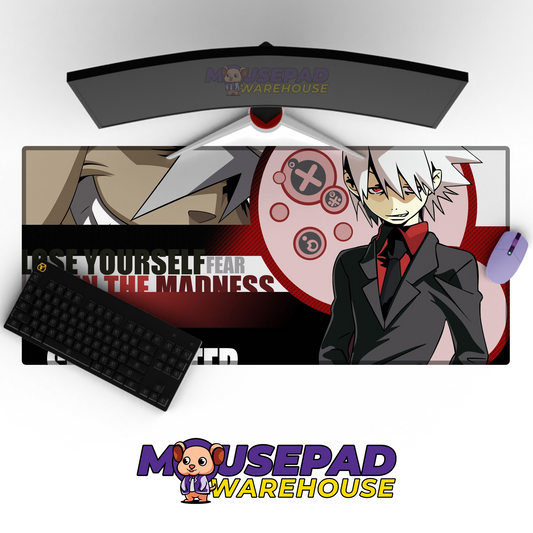 Soul Eater V60 Mousepad Mockup
