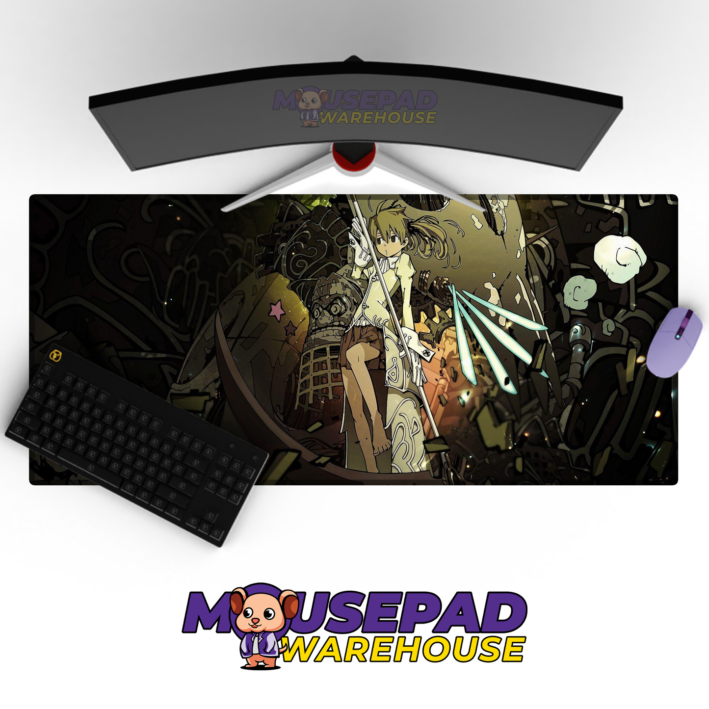 Soul Eater V61 Mousepad Mockup