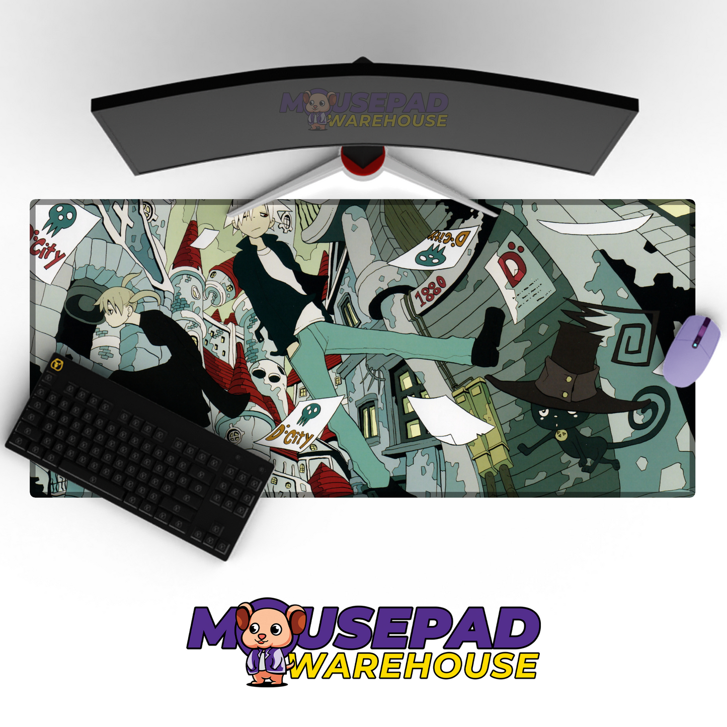 Soul Eater V62 Mousepad Mockup
